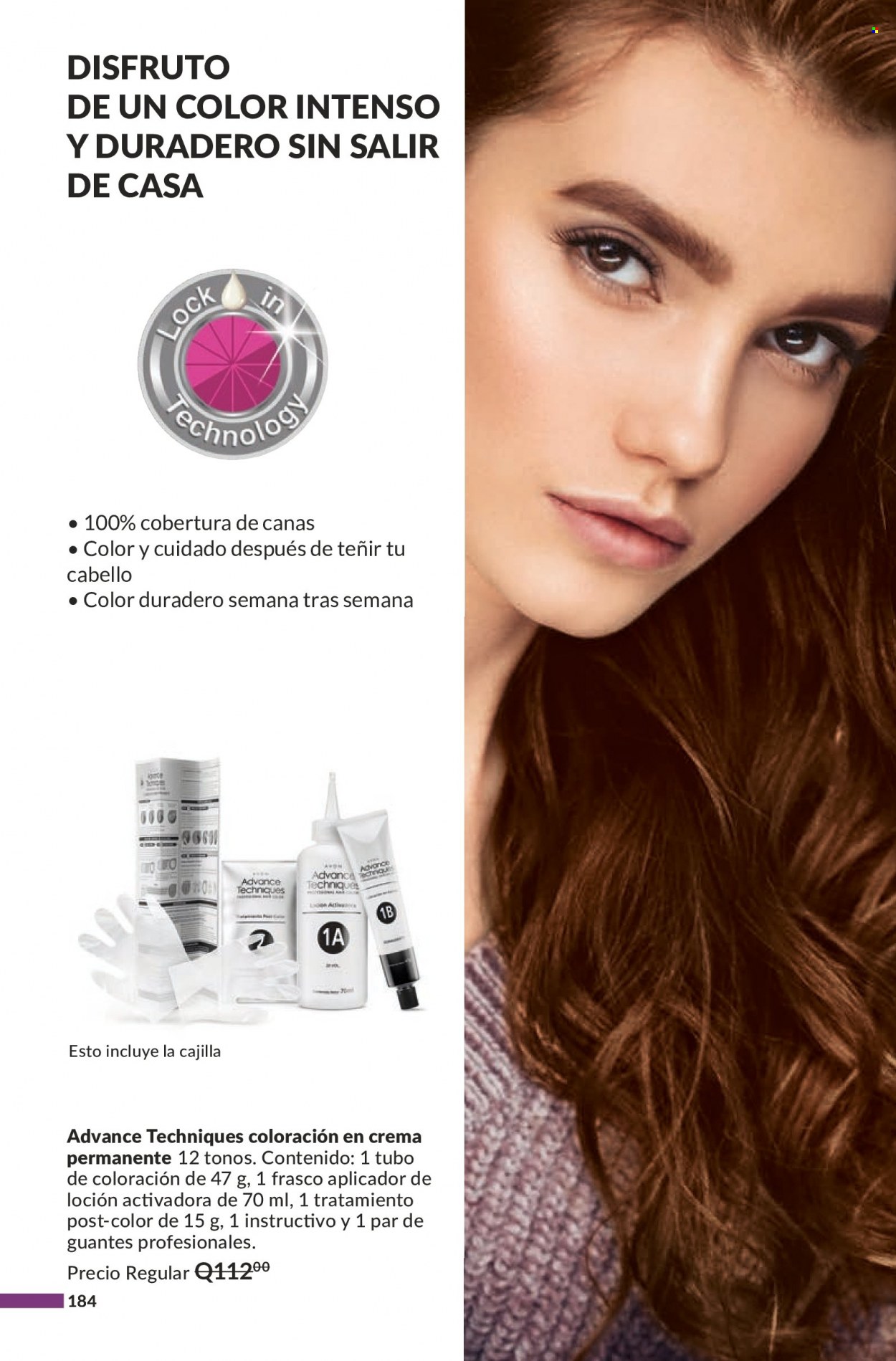 Catálogo Avon. Página 184