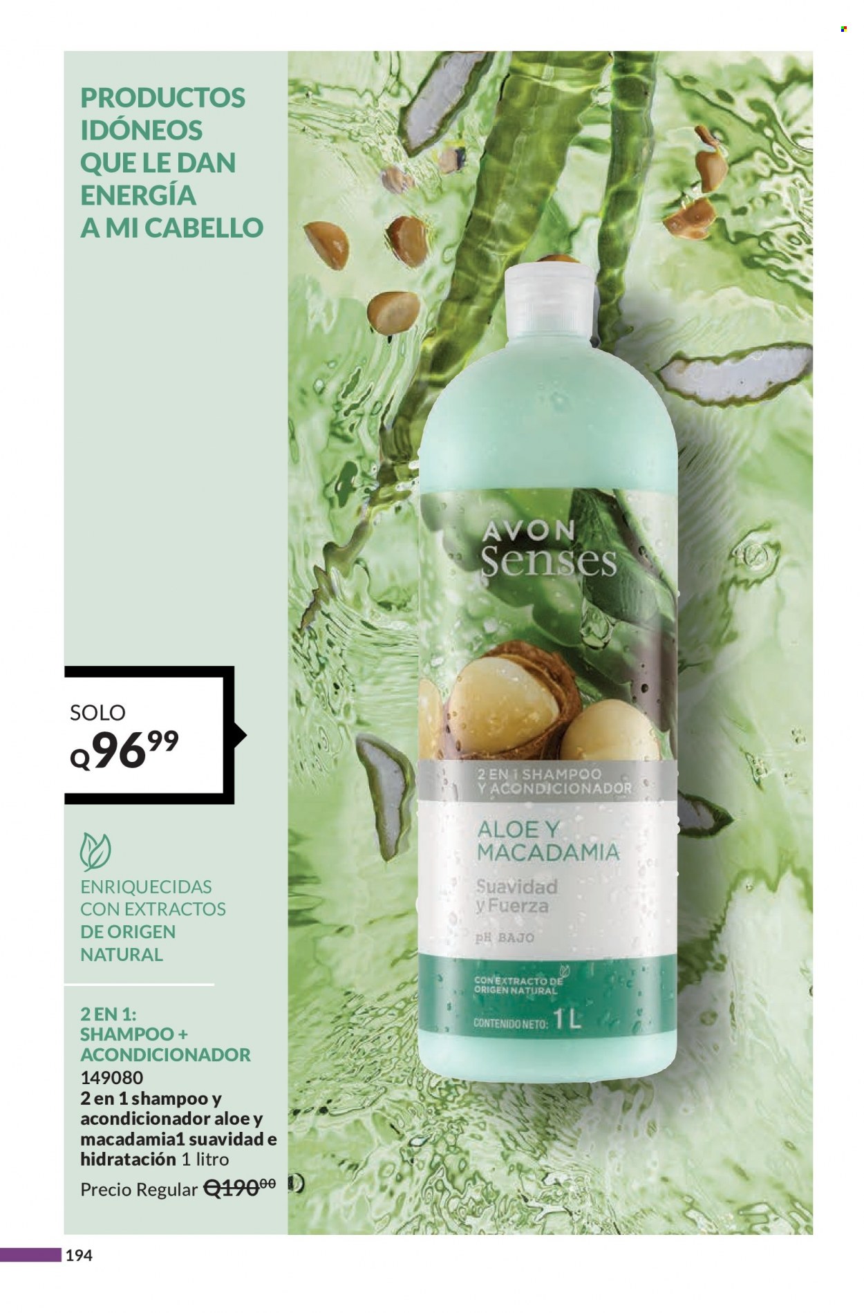 Catálogo Avon. Página 194