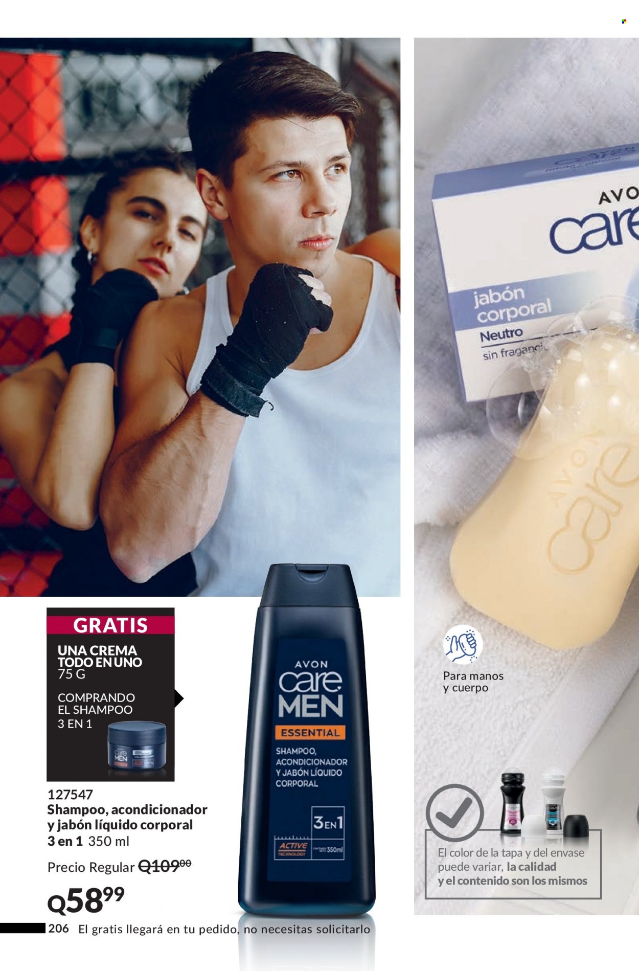 Catálogo Avon. Página 206