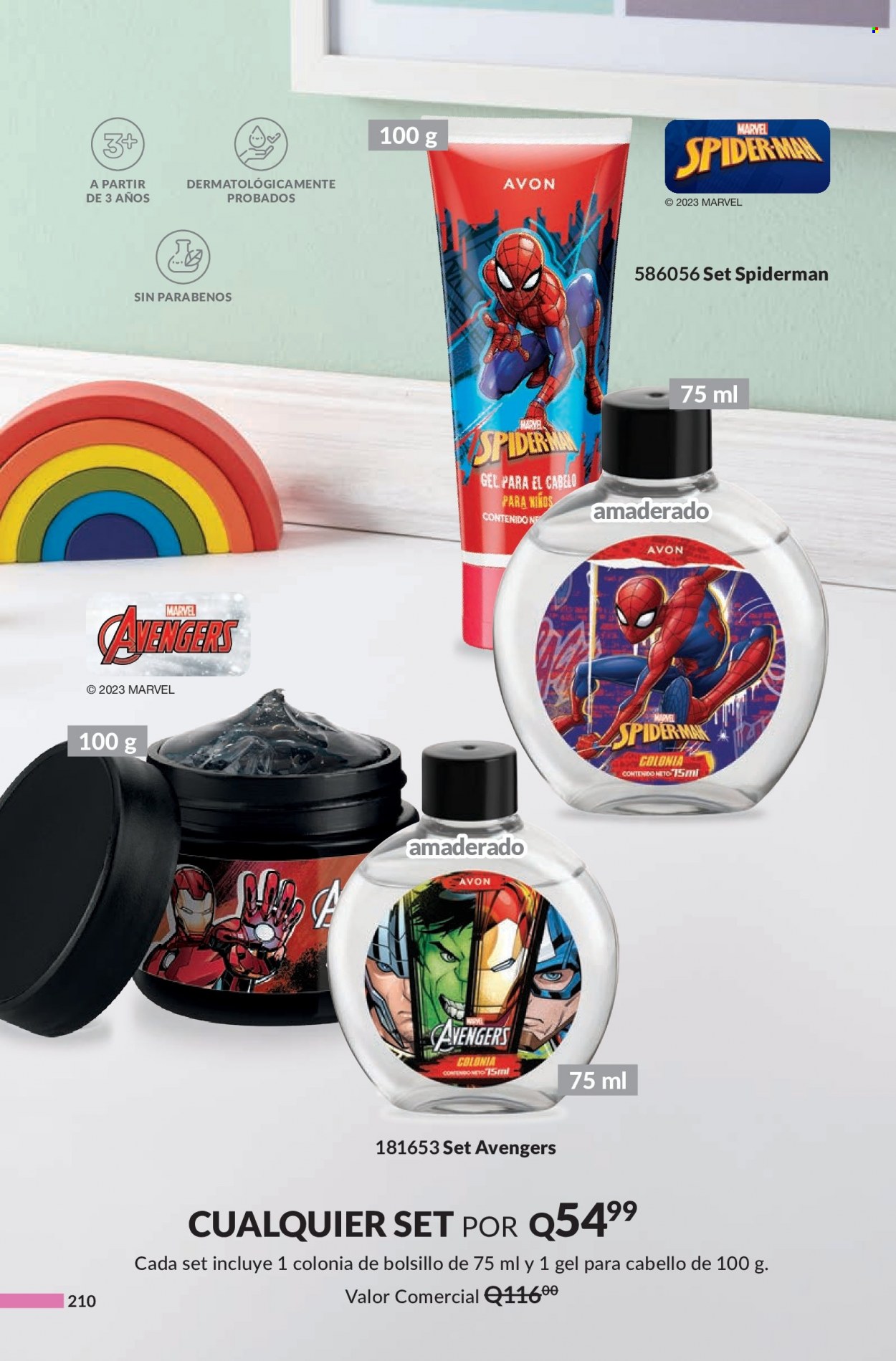 Catálogo Avon. Página 210