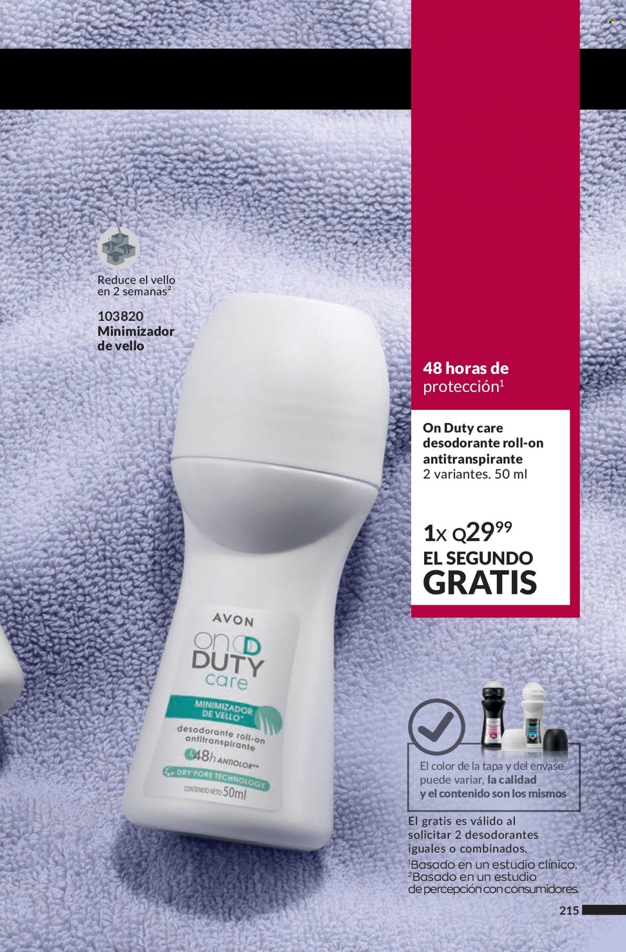 Catálogo Avon. Página 215