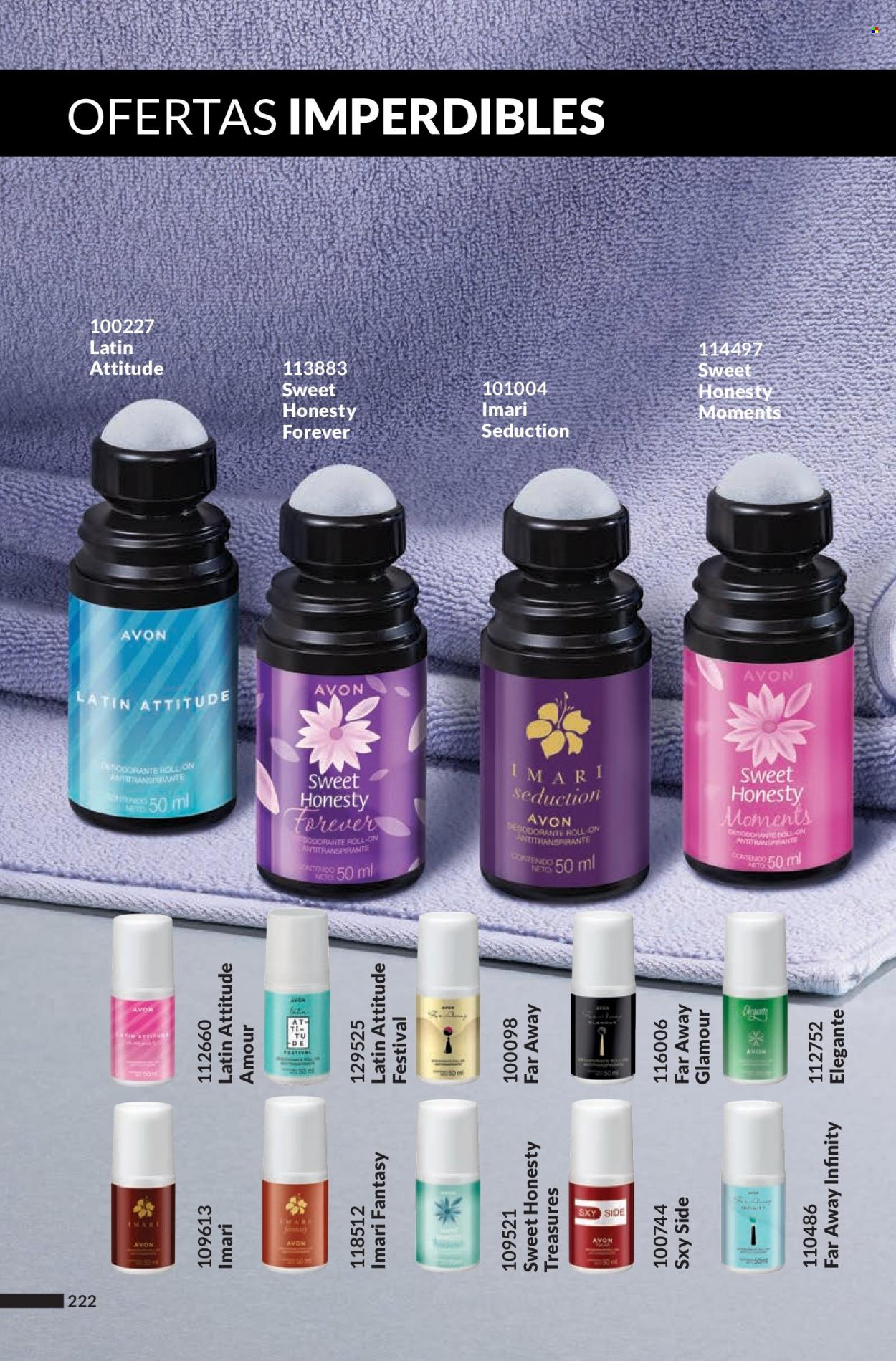 Catálogo Avon. Página 222