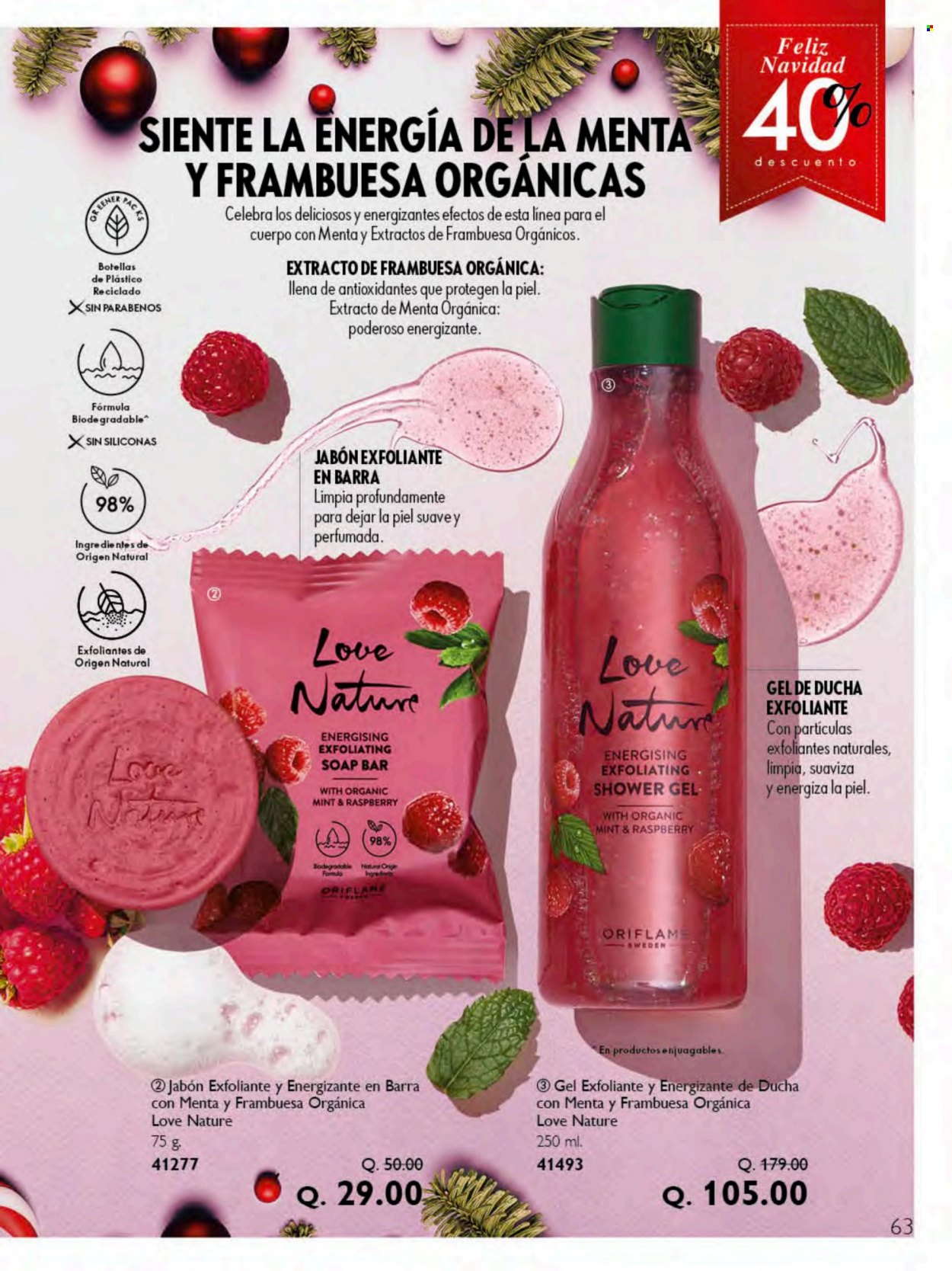 Catálogo Oriflame - 1.12.2023 - 31.12.2023. Página 63