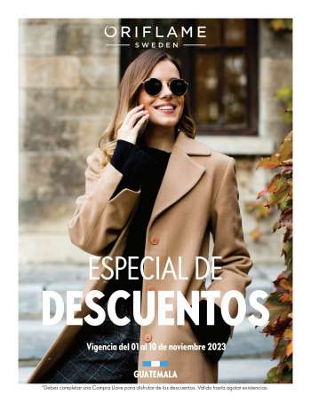 Folleto actual Oriflame - 1.11.2023 - 10.11.2023.