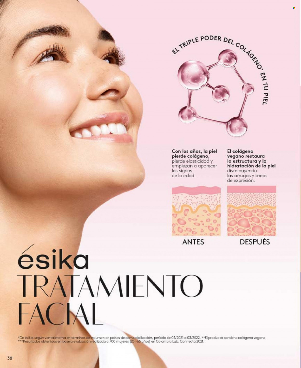Catálogo Ésika. Página 38