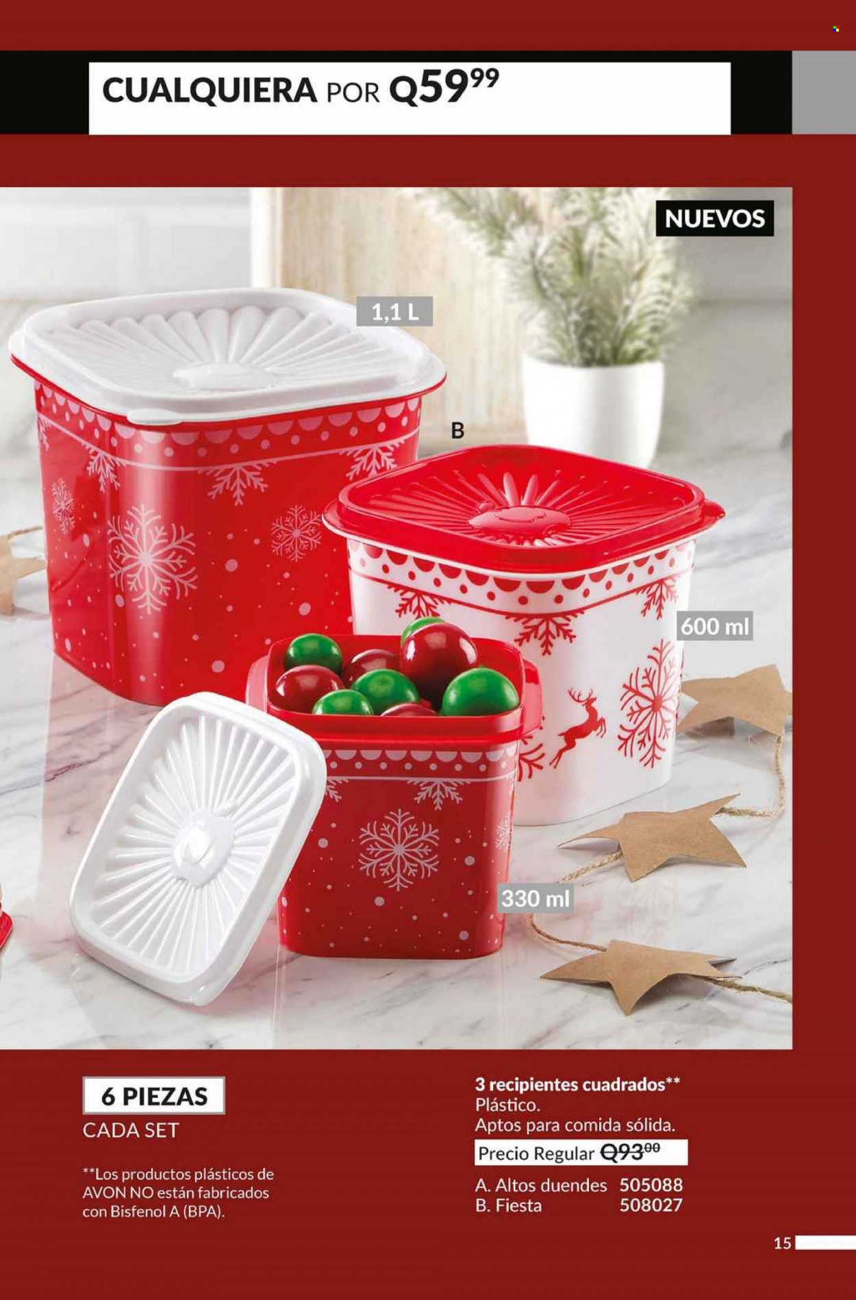 Catálogo Avon. Página 15