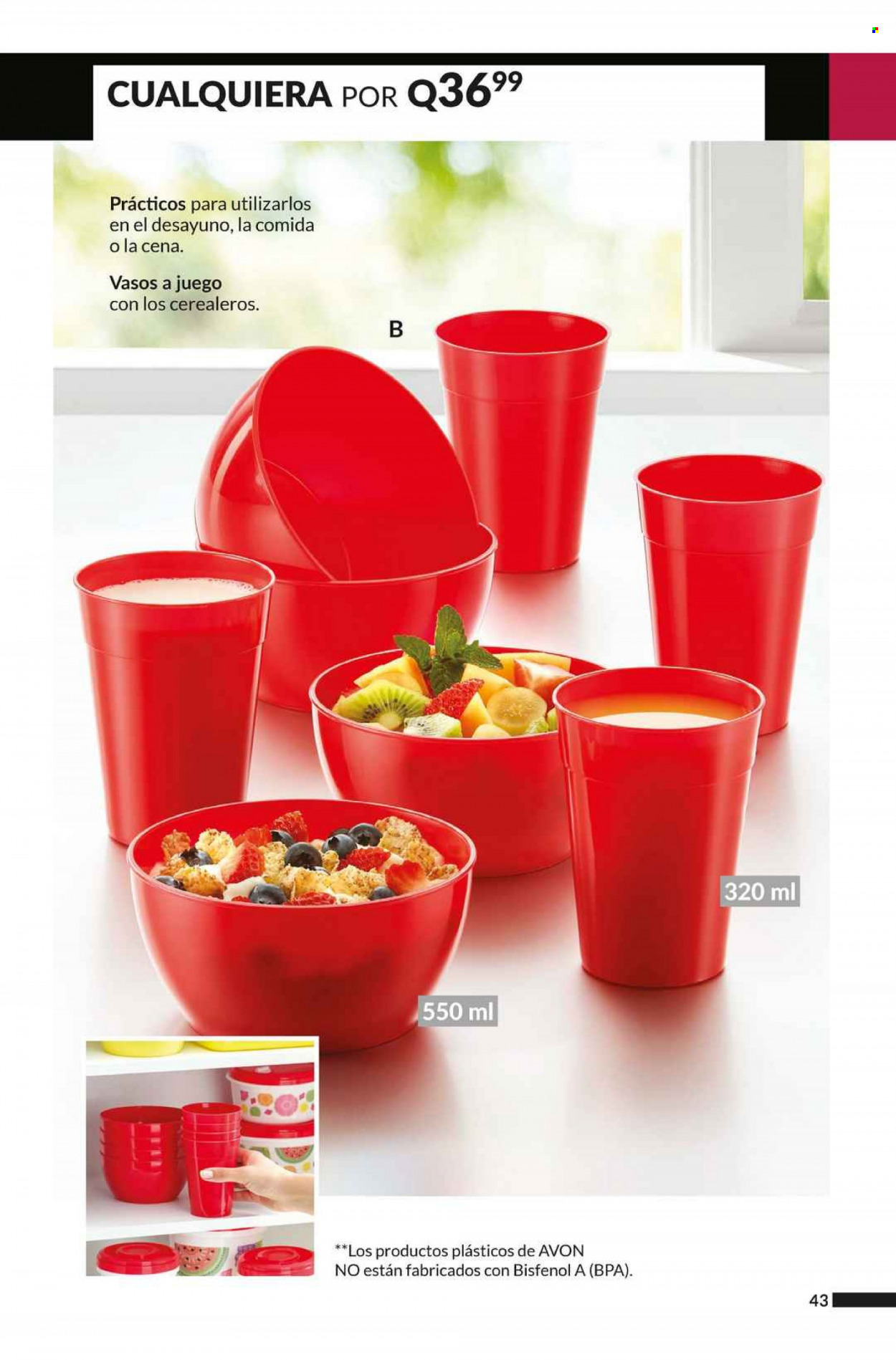 Catálogo Avon. Página 43
