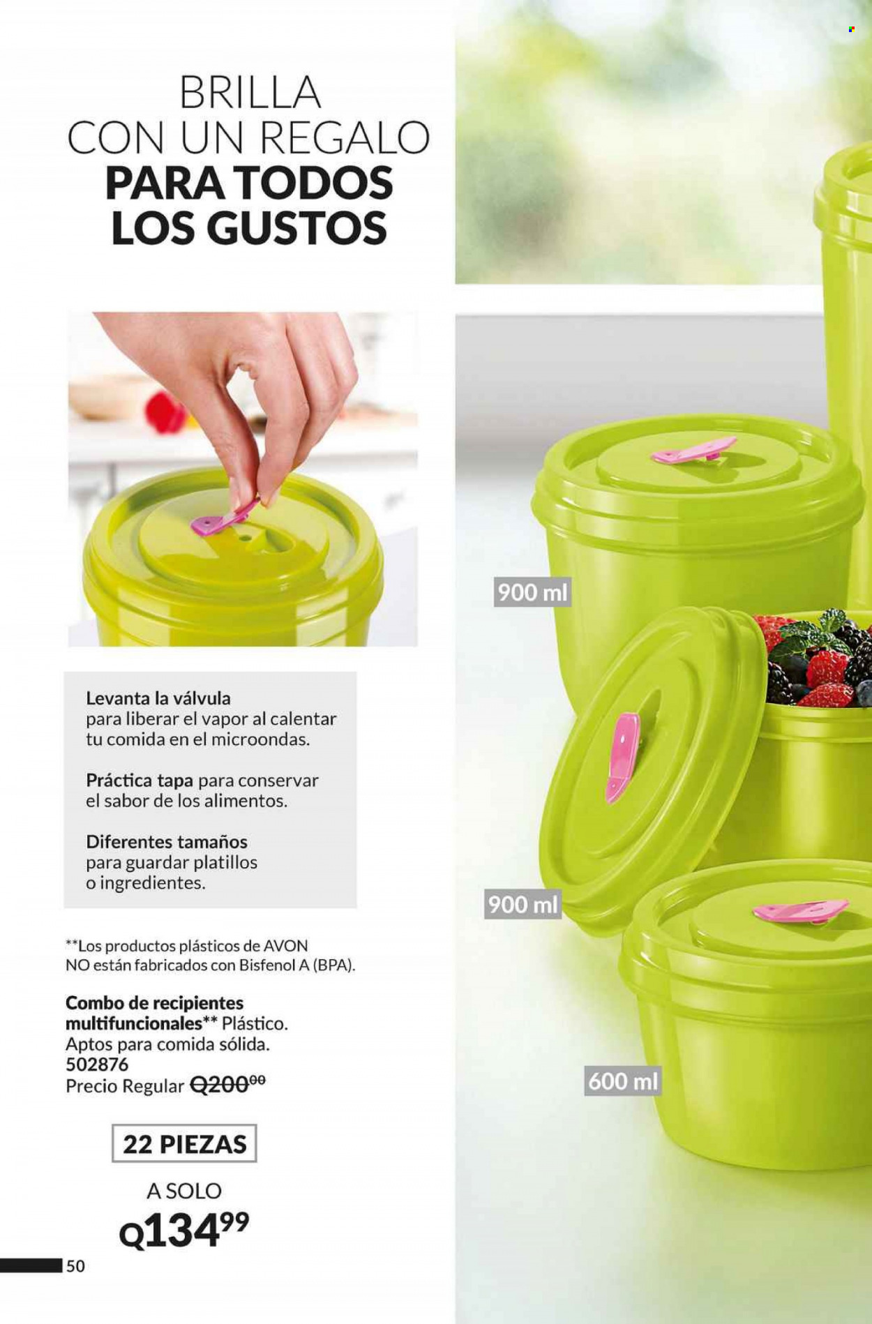 Catálogo Avon. Página 50
