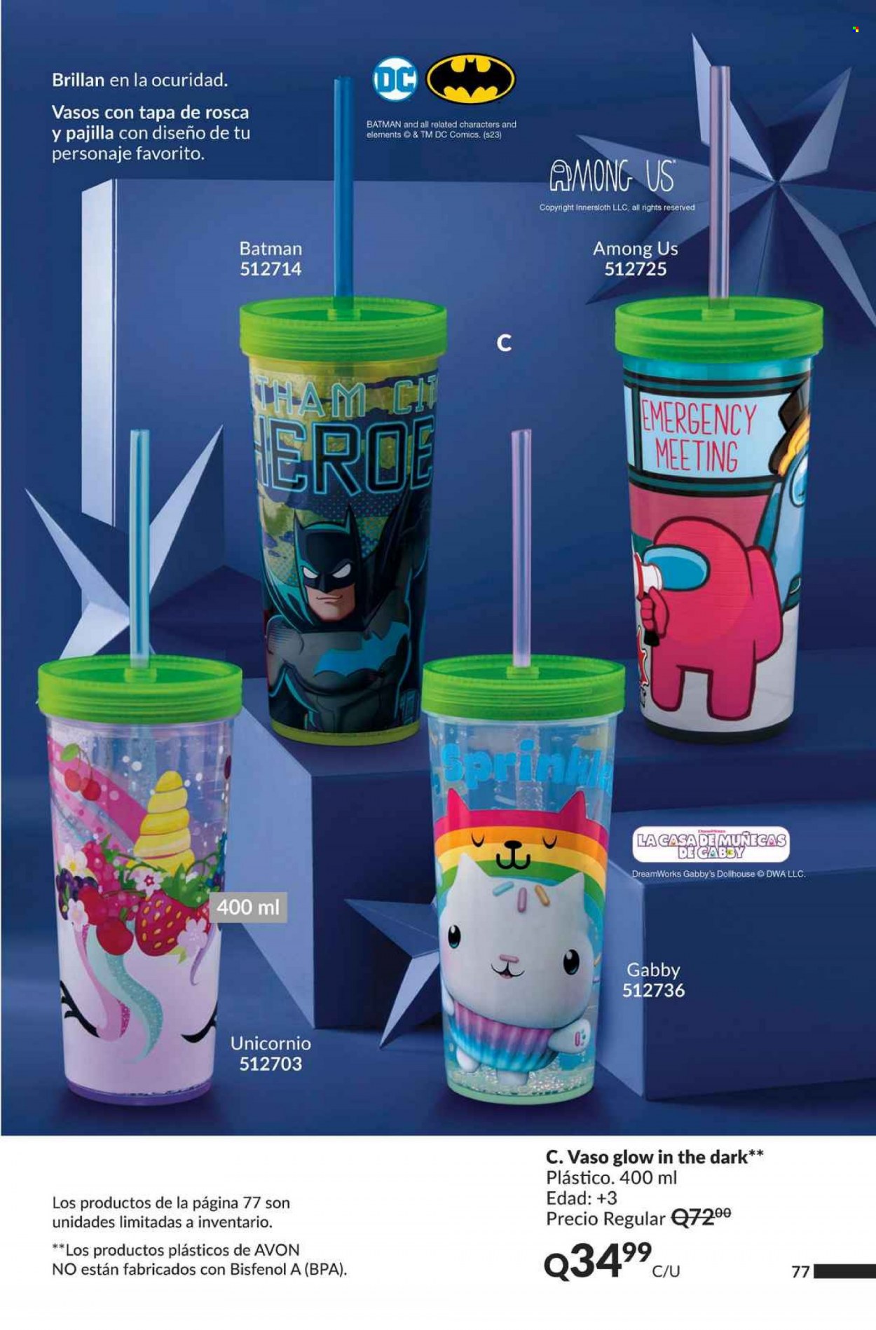 Catálogo Avon. Página 77