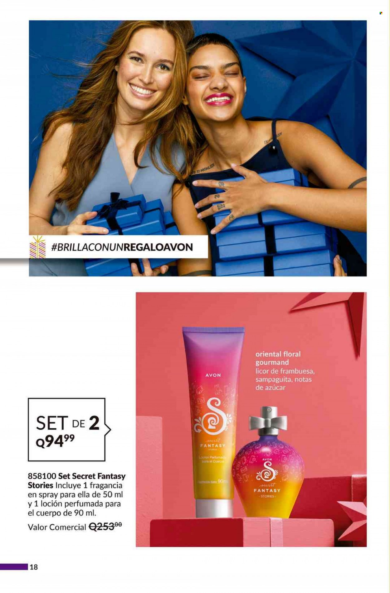Catálogo Avon. Página 18