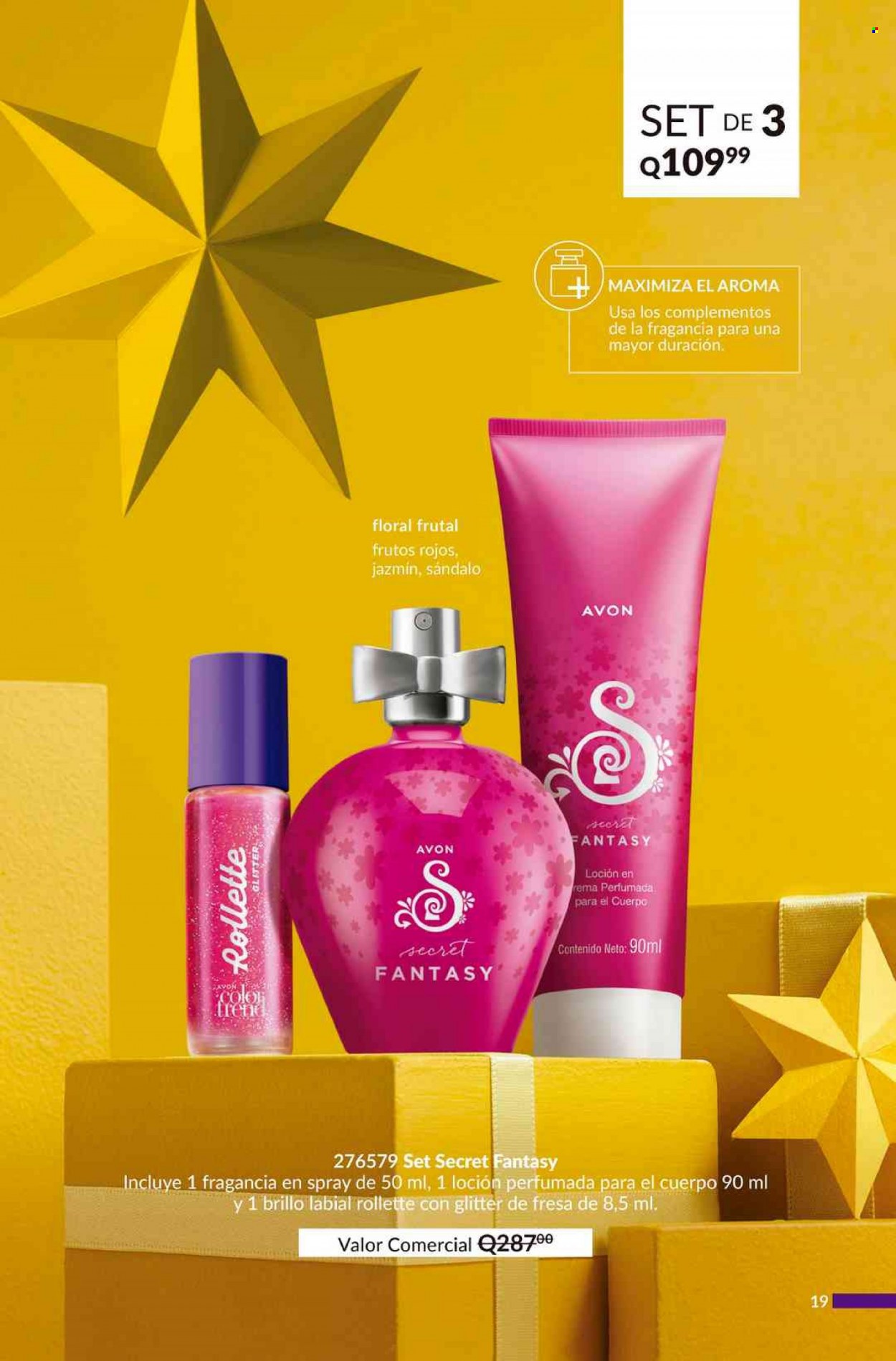 Catálogo Avon. Página 19