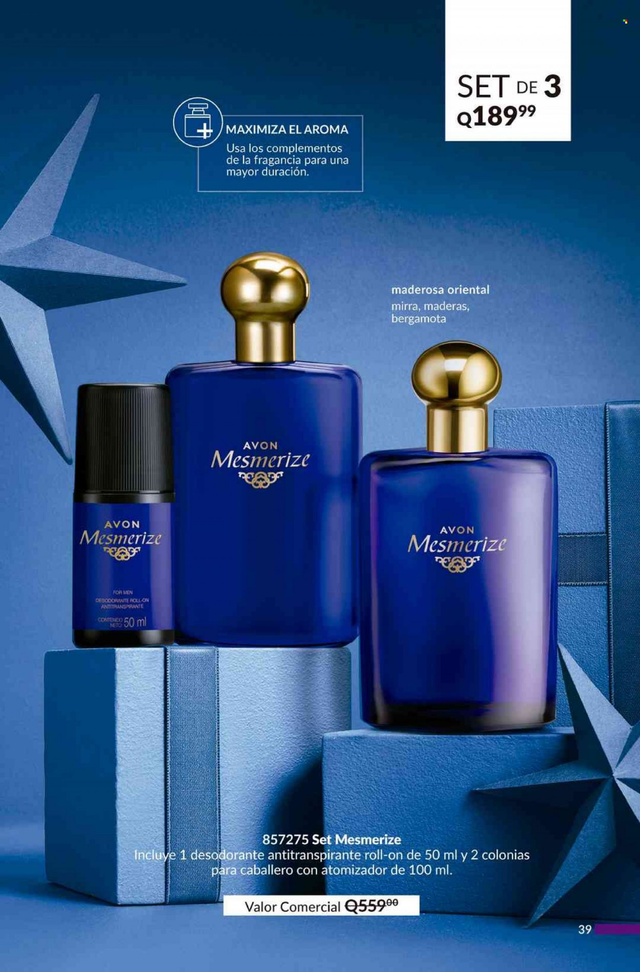 Catálogo Avon. Página 39