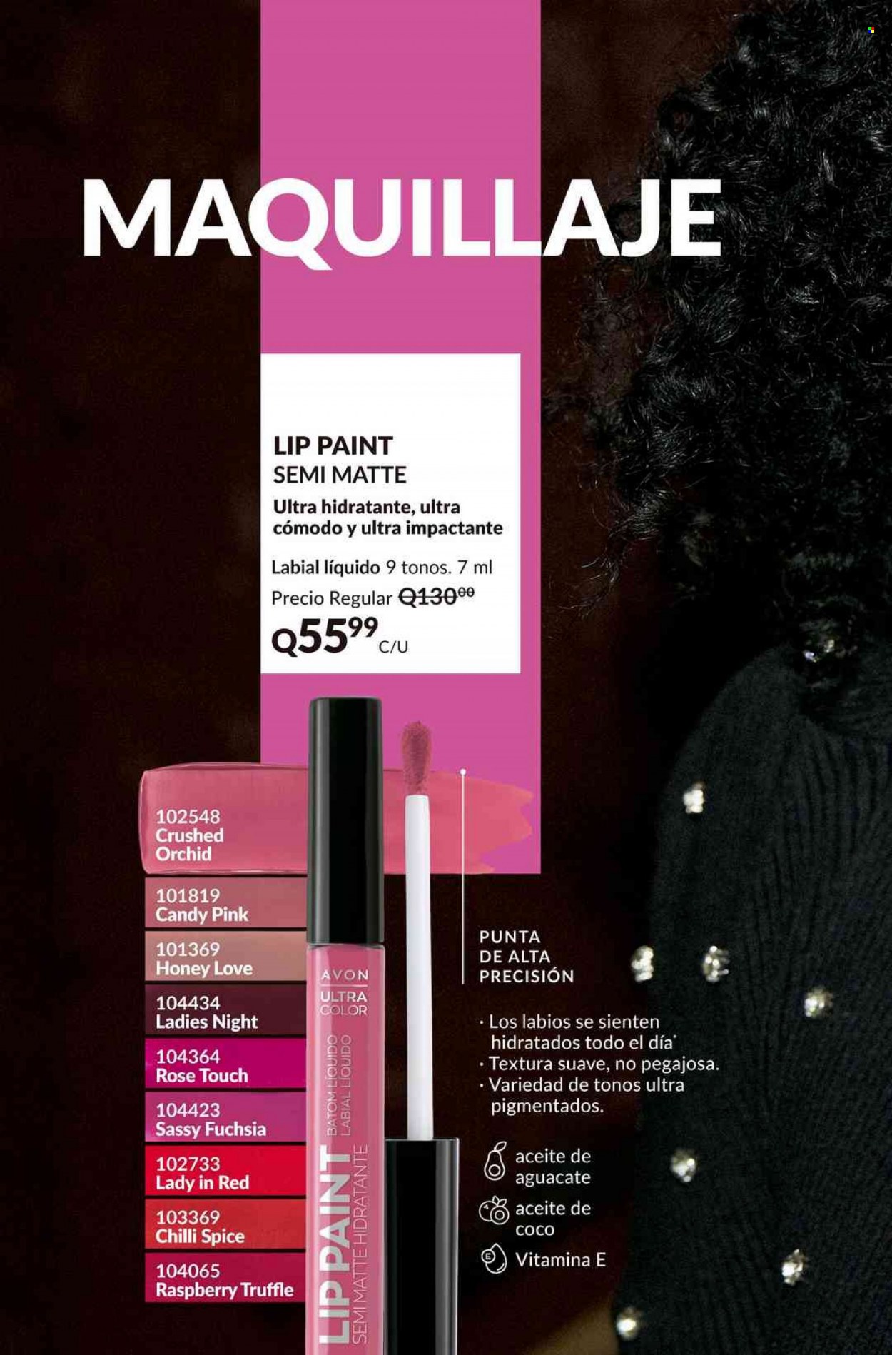 Catálogo Avon. Página 74
