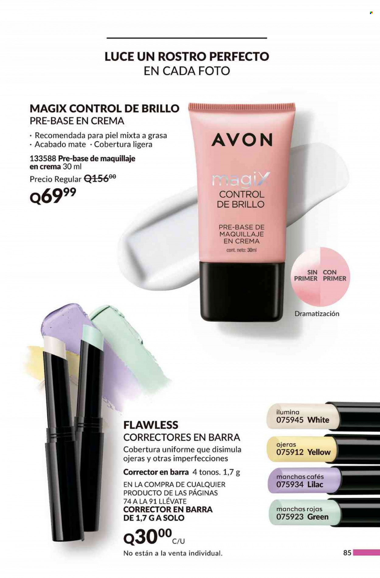 Catálogo Avon. Página 85
