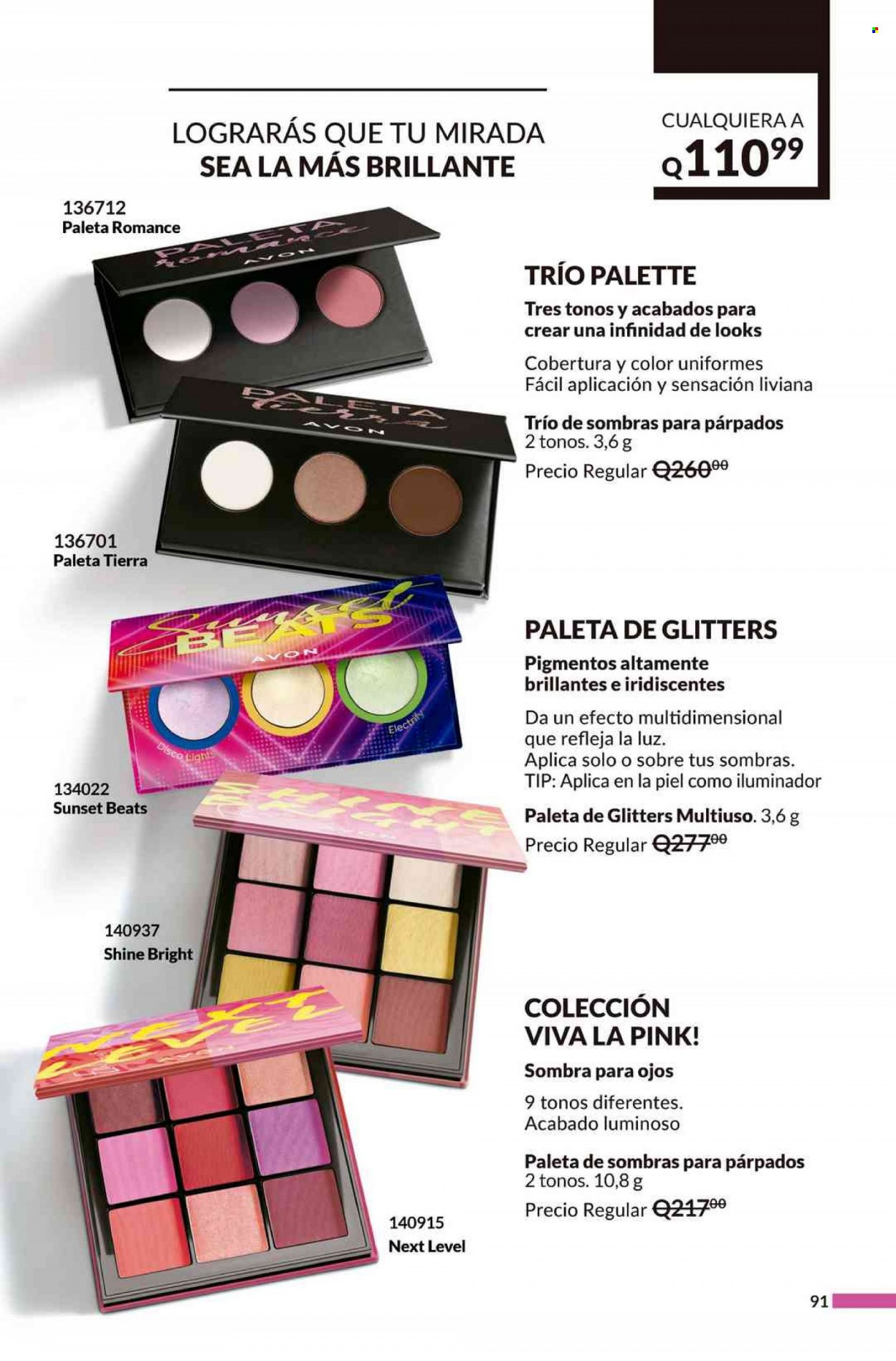 Catálogo Avon. Página 91