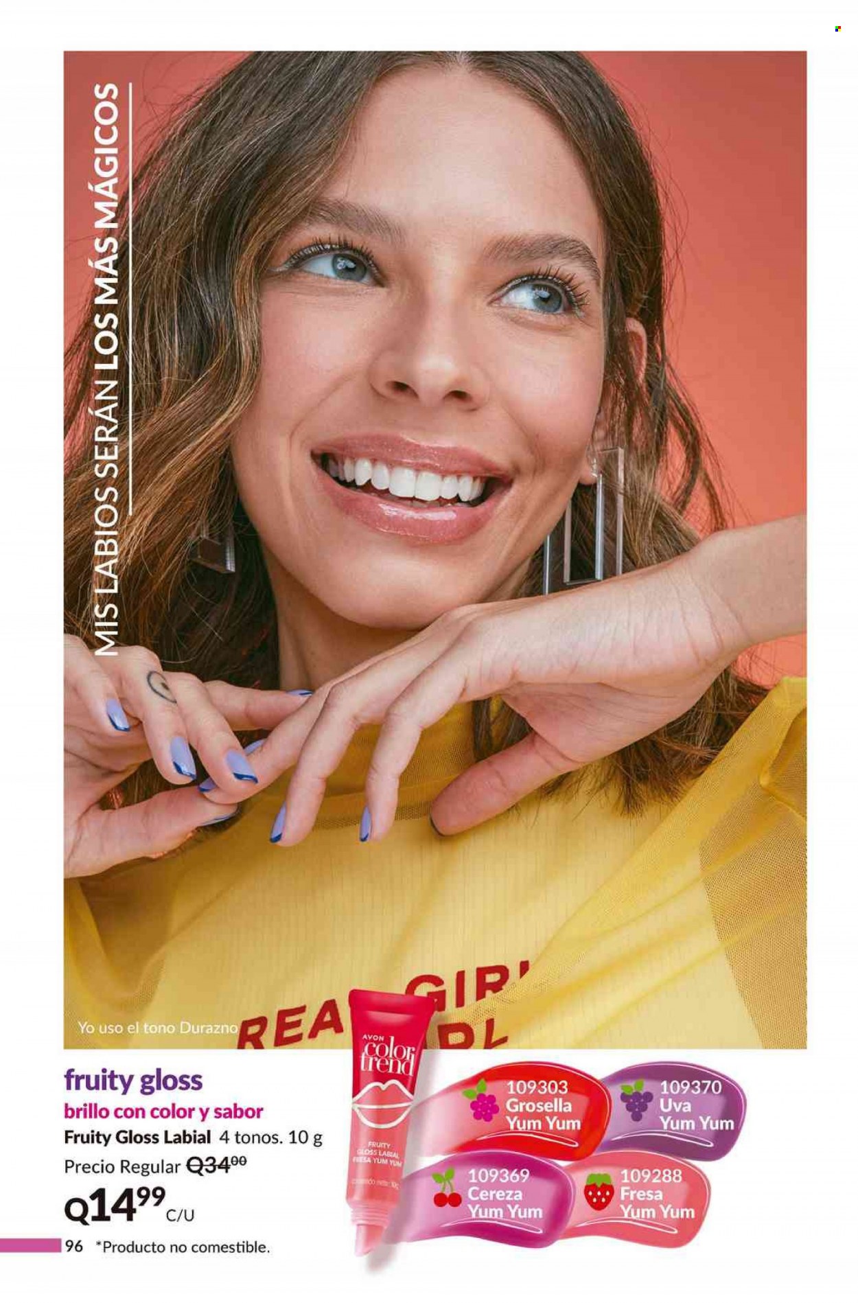 Catálogo Avon. Página 96