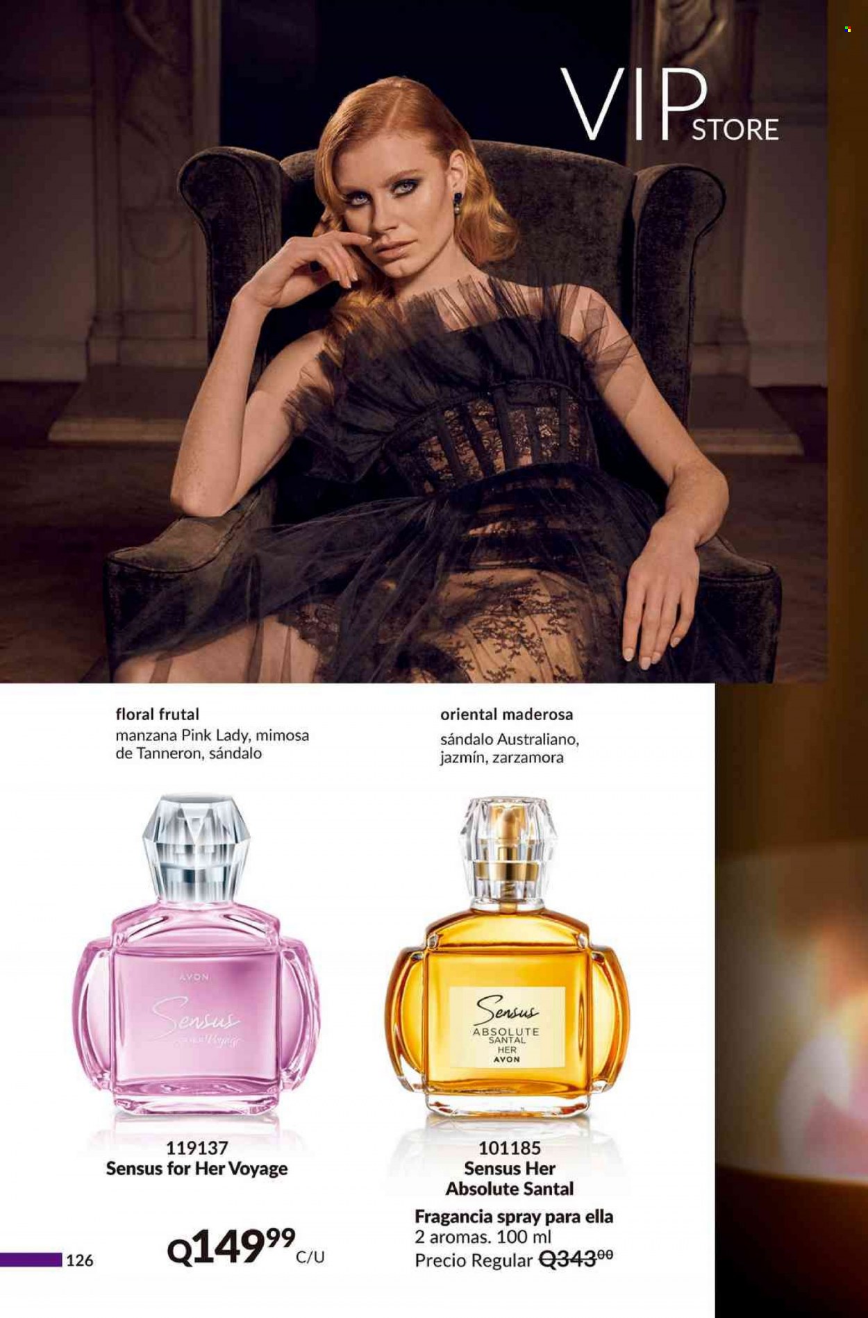 Catálogo Avon. Página 126