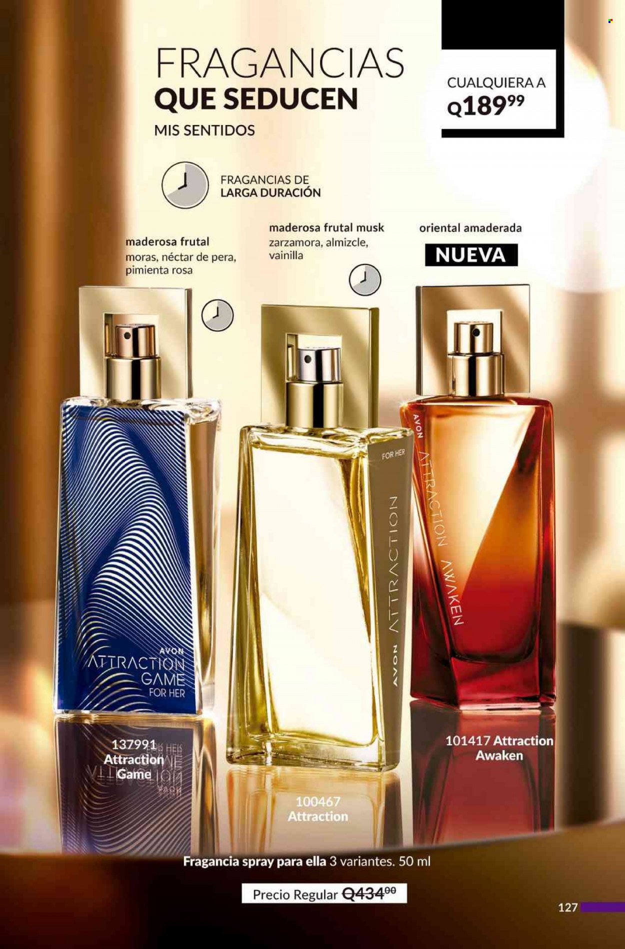 Catálogo Avon. Página 127