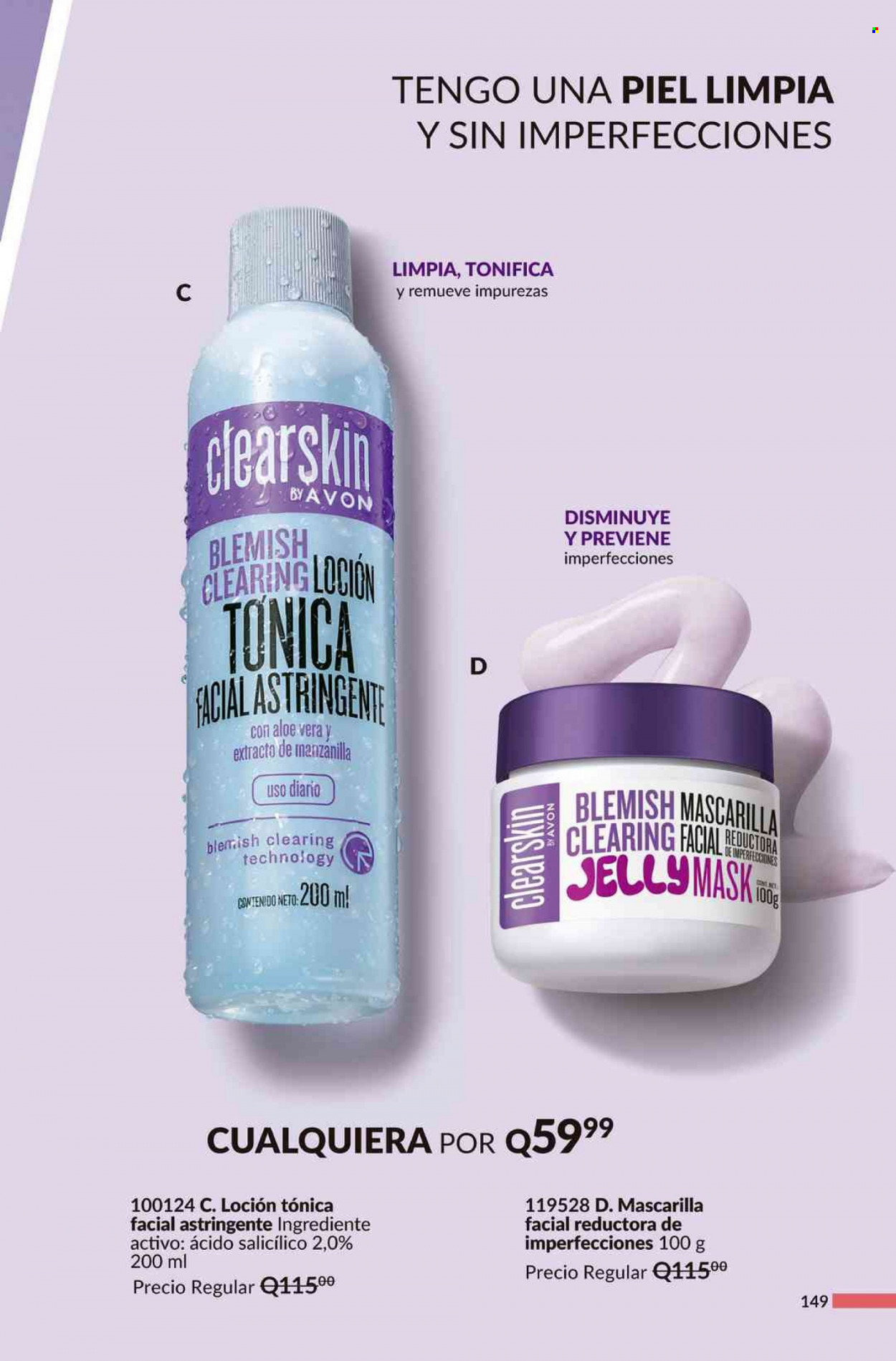Catálogo Avon. Página 149