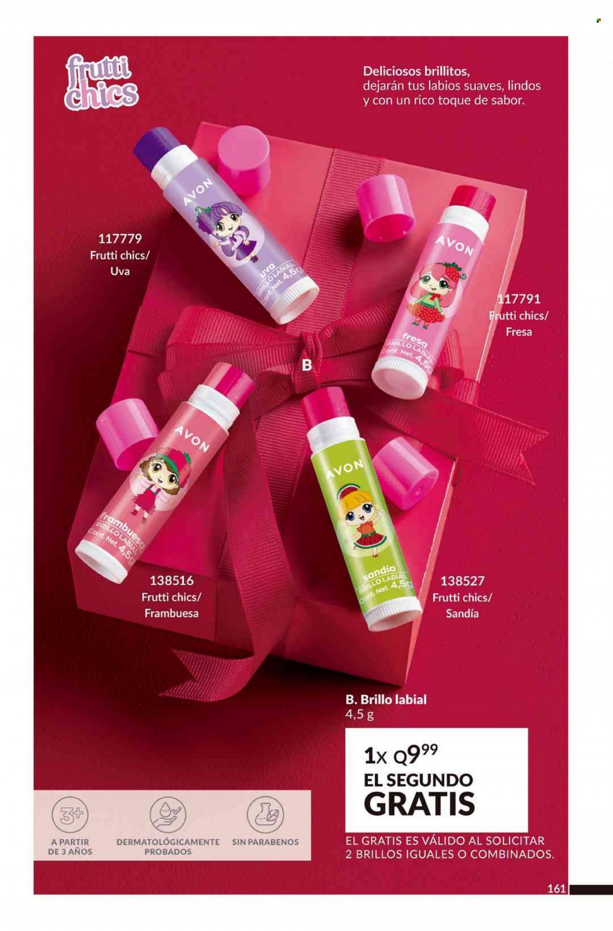Catálogo Avon. Página 161