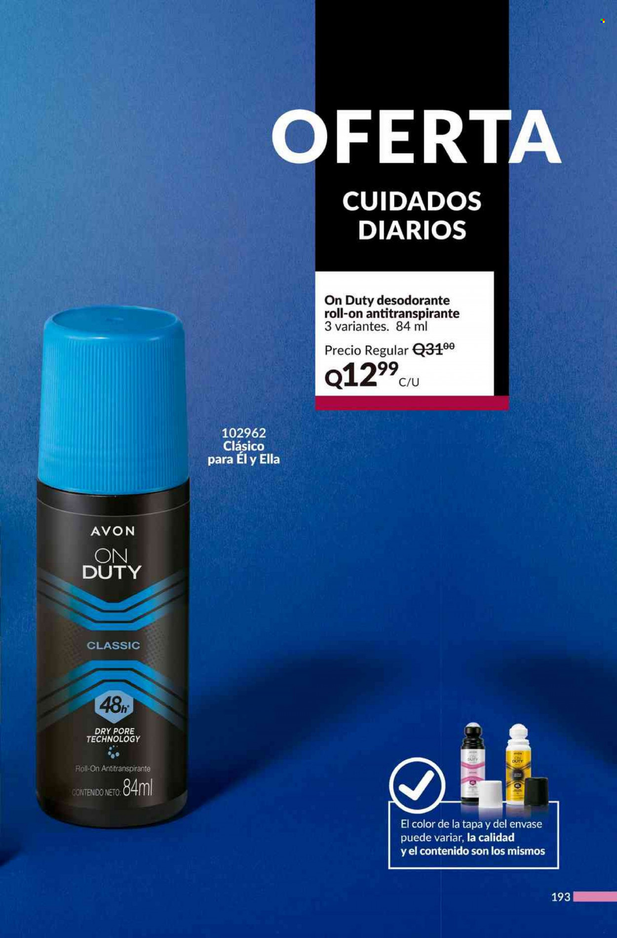 Catálogo Avon. Página 193
