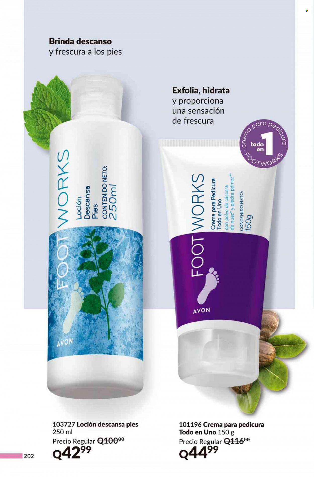Catálogo Avon. Página 202