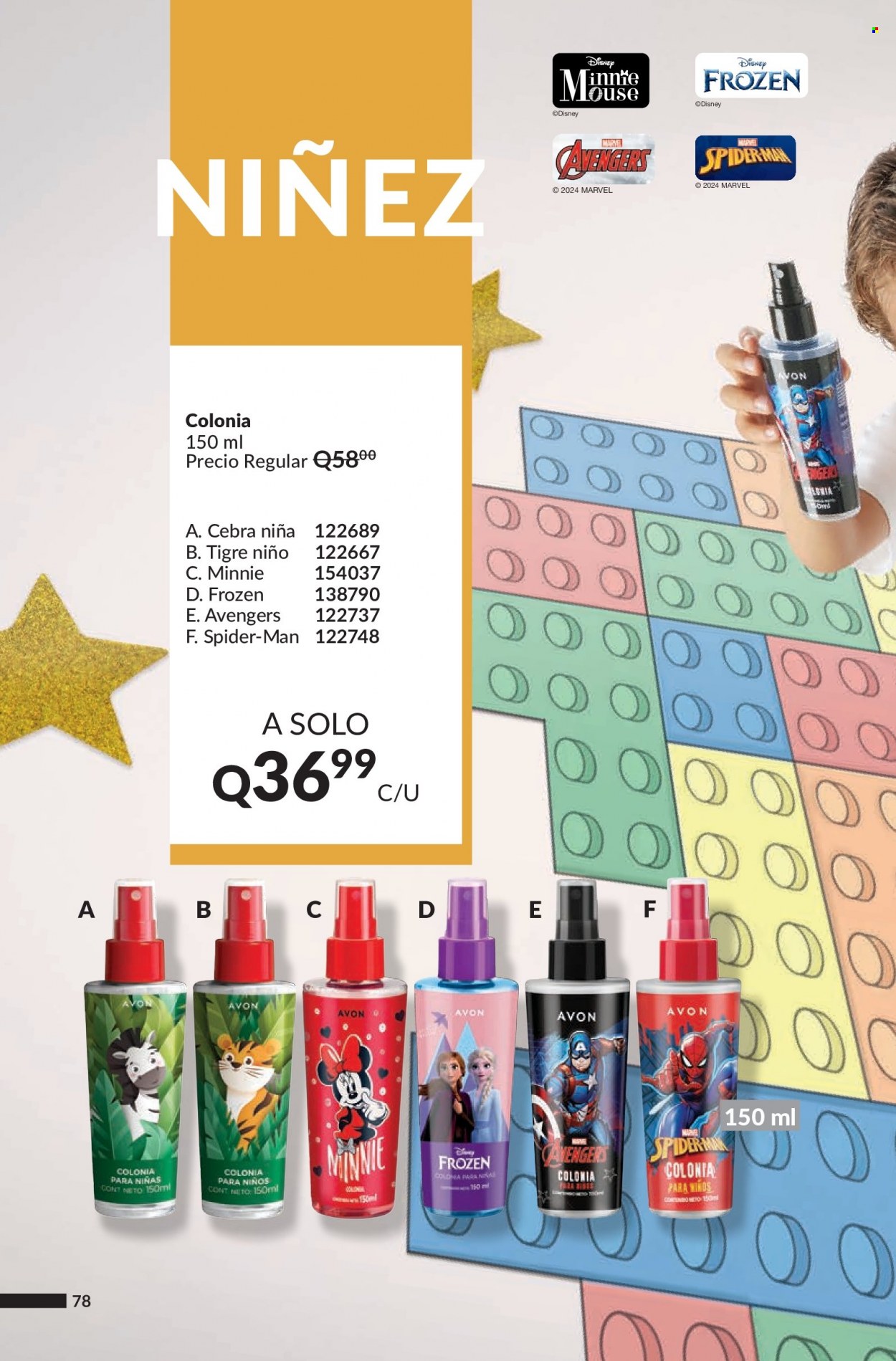 Catálogo Avon. Página 78