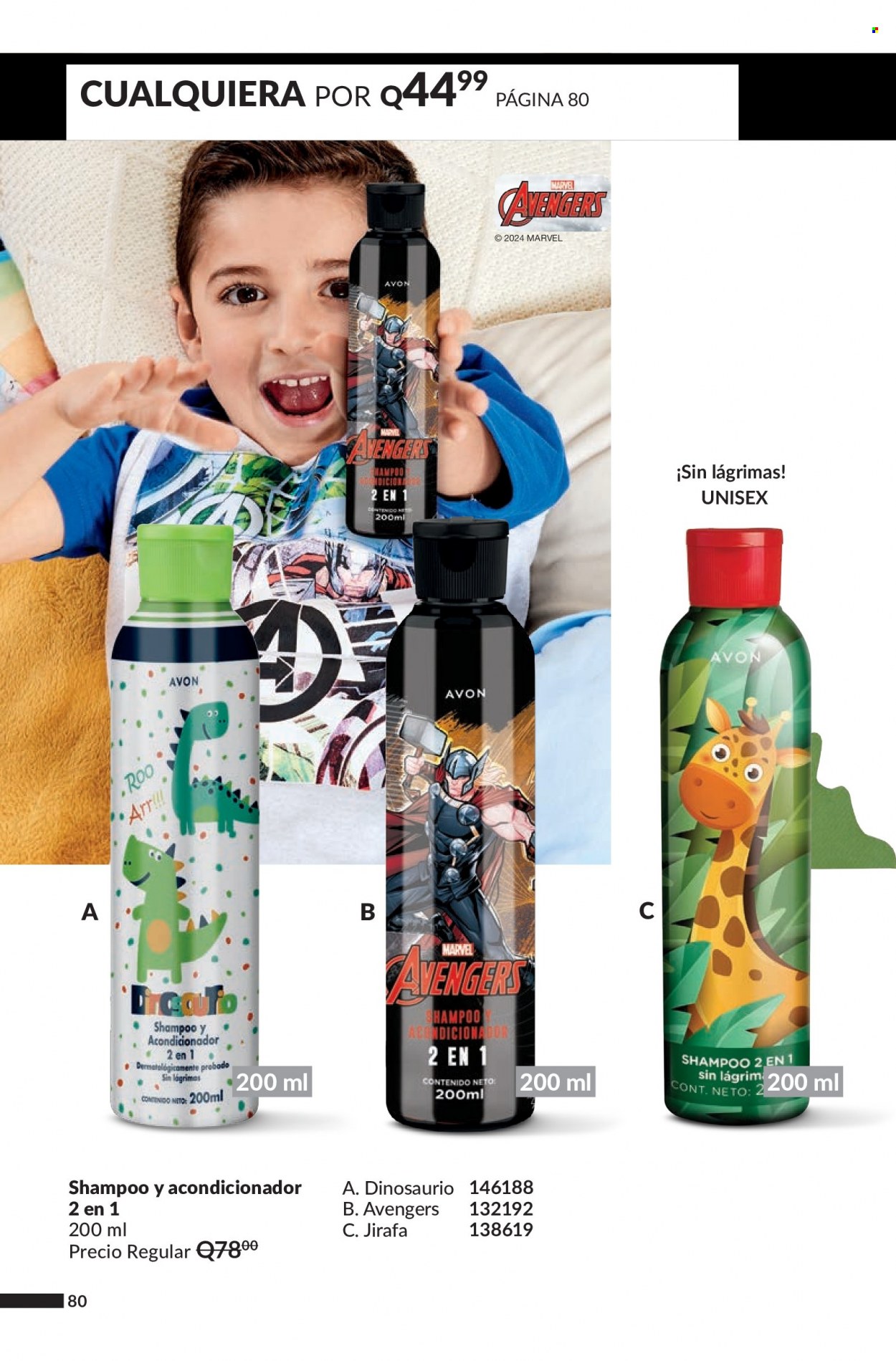 Catálogo Avon. Página 80