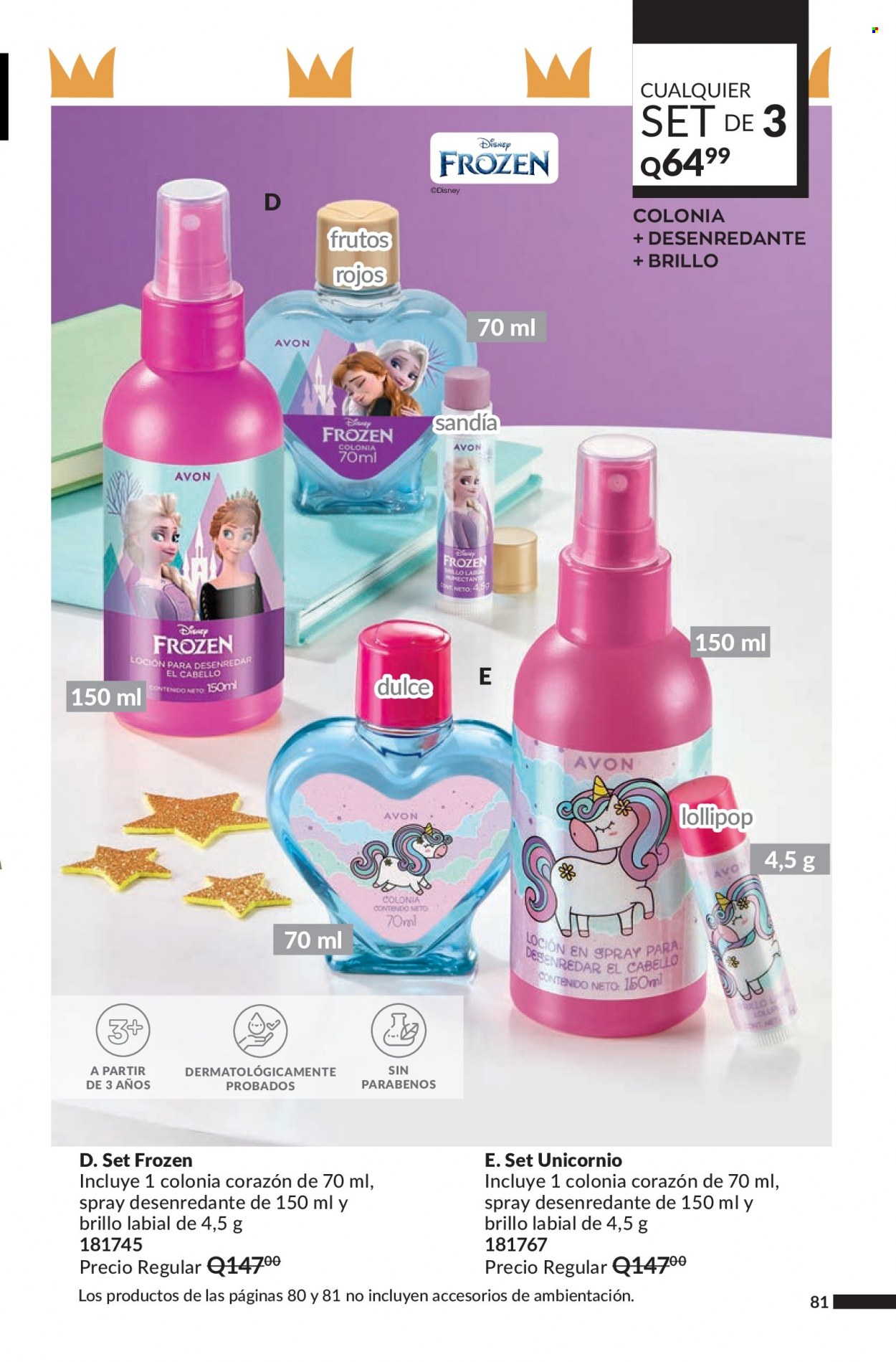 Catálogo Avon. Página 81