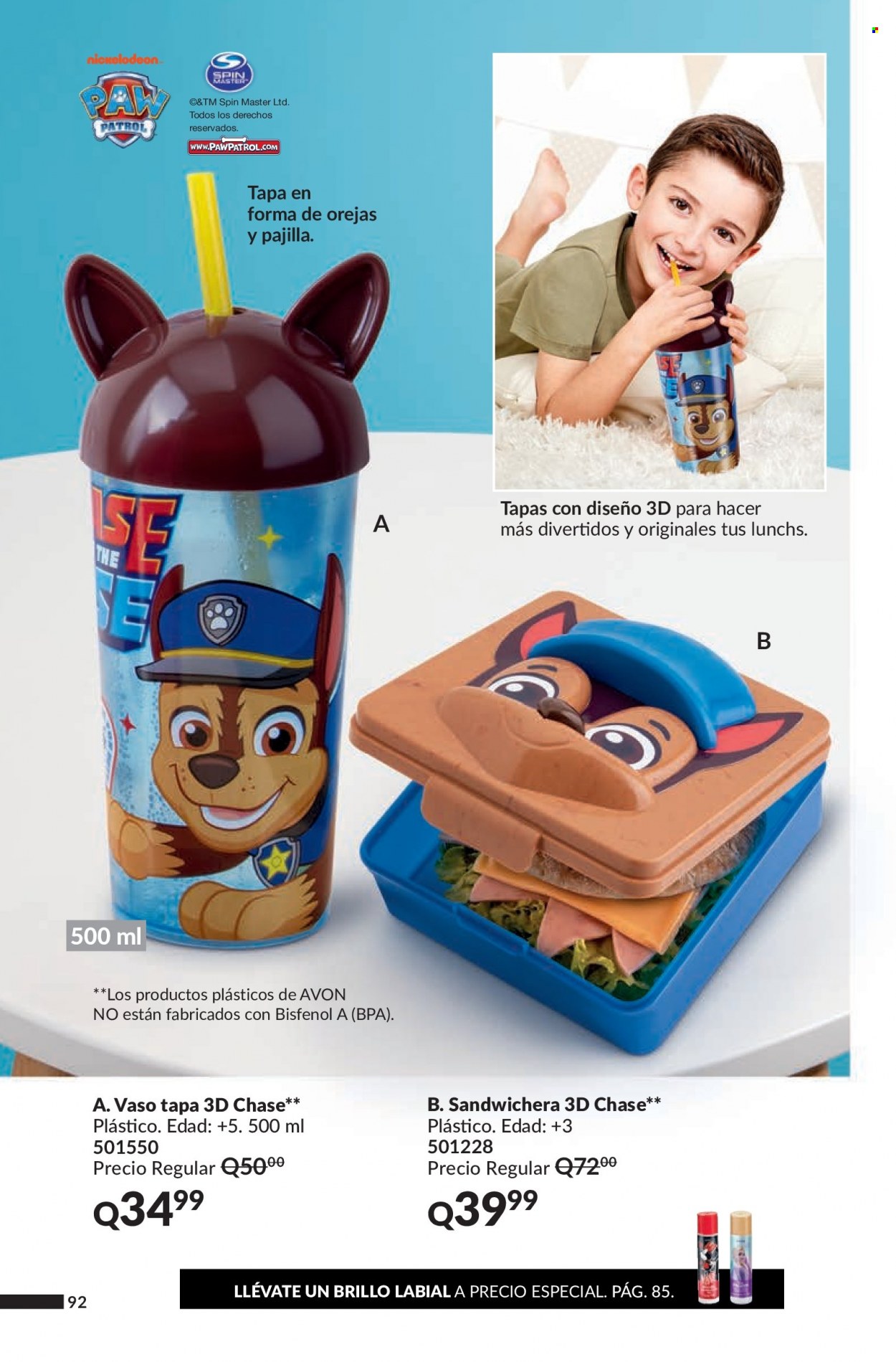 Catálogo Avon. Página 92