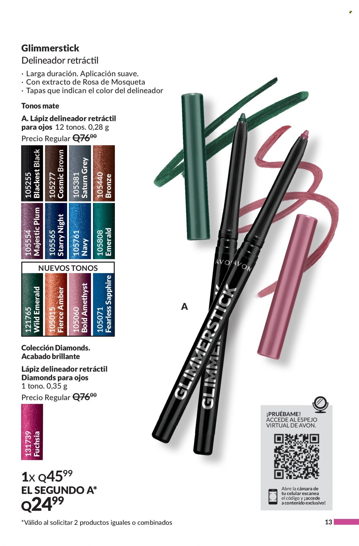 Catálogo Avon. Página 13