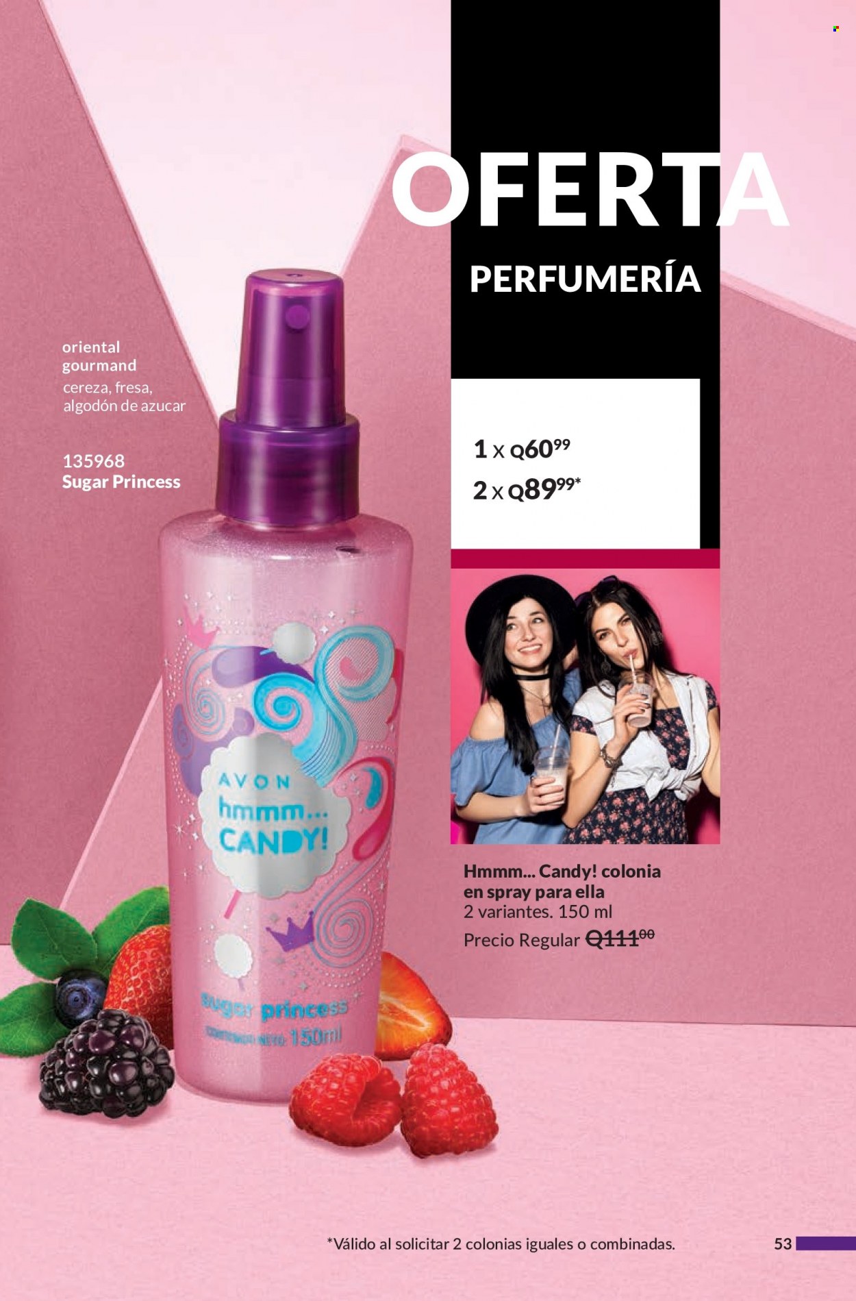 Catálogo Avon. Página 53