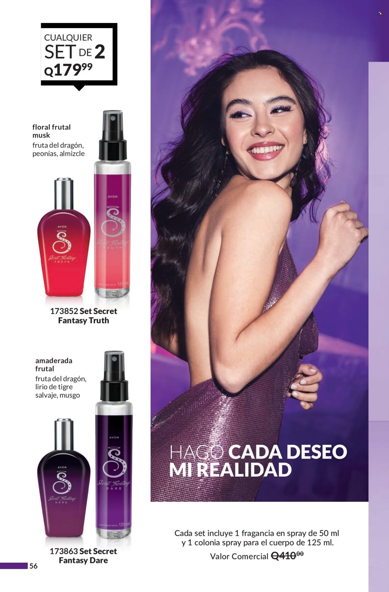 Catálogo Avon. Página 56