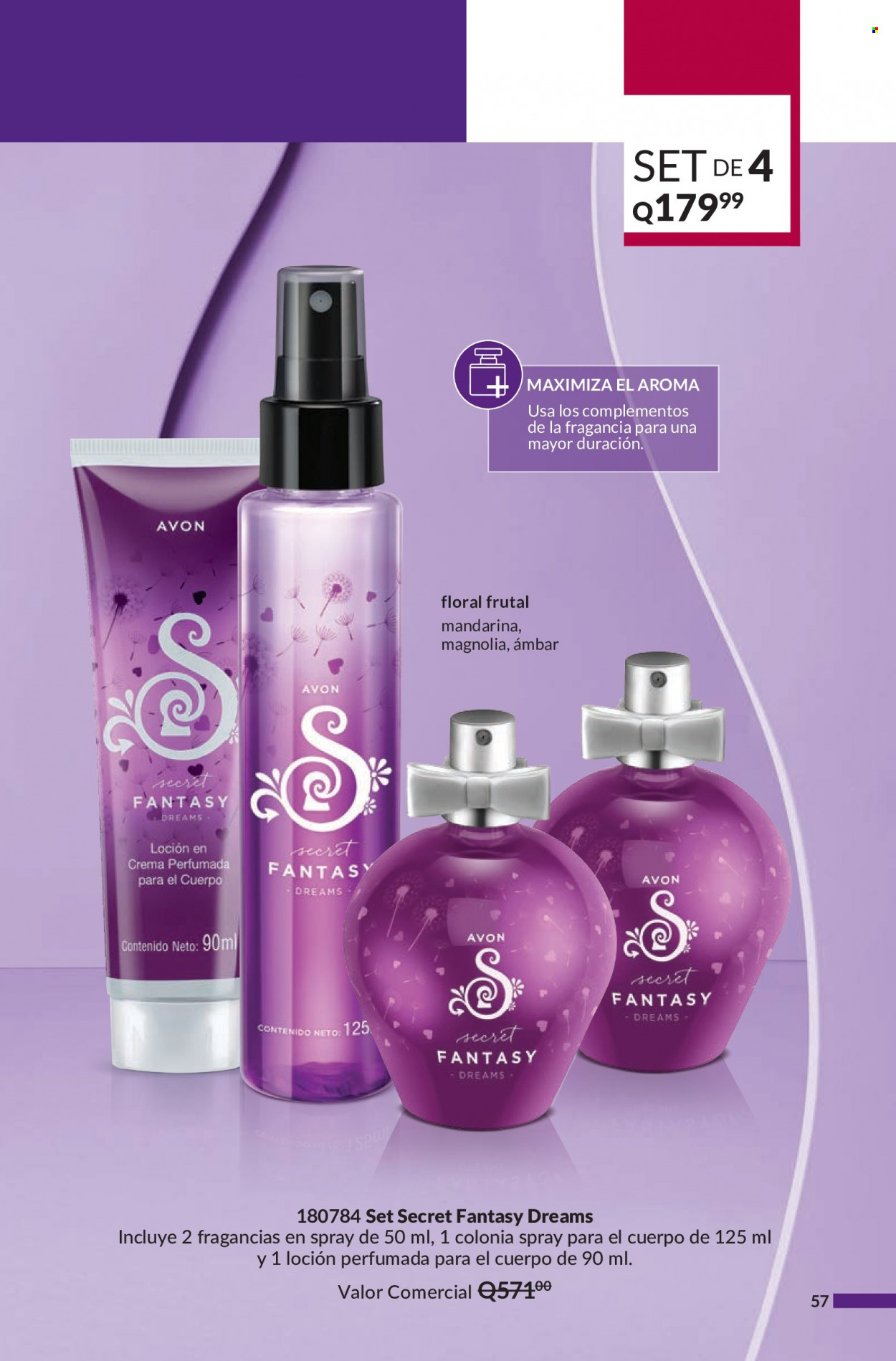 Catálogo Avon. Página 57