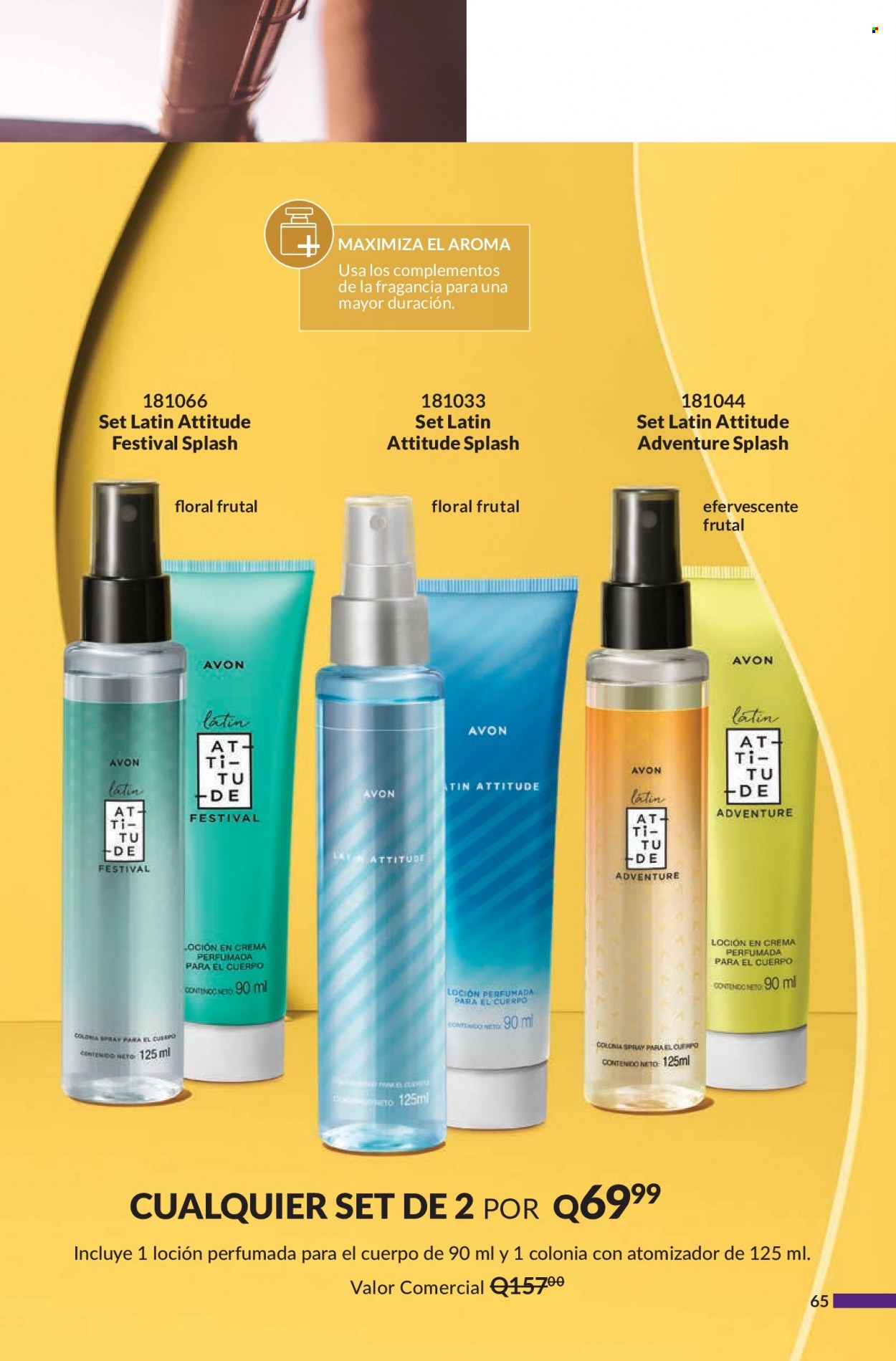 Catálogo Avon. Página 65
