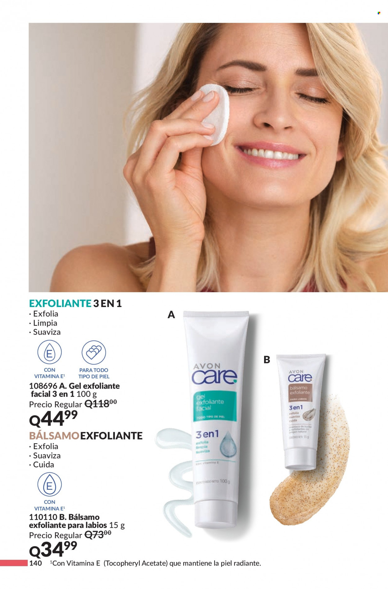 Catálogo Avon. Página 140