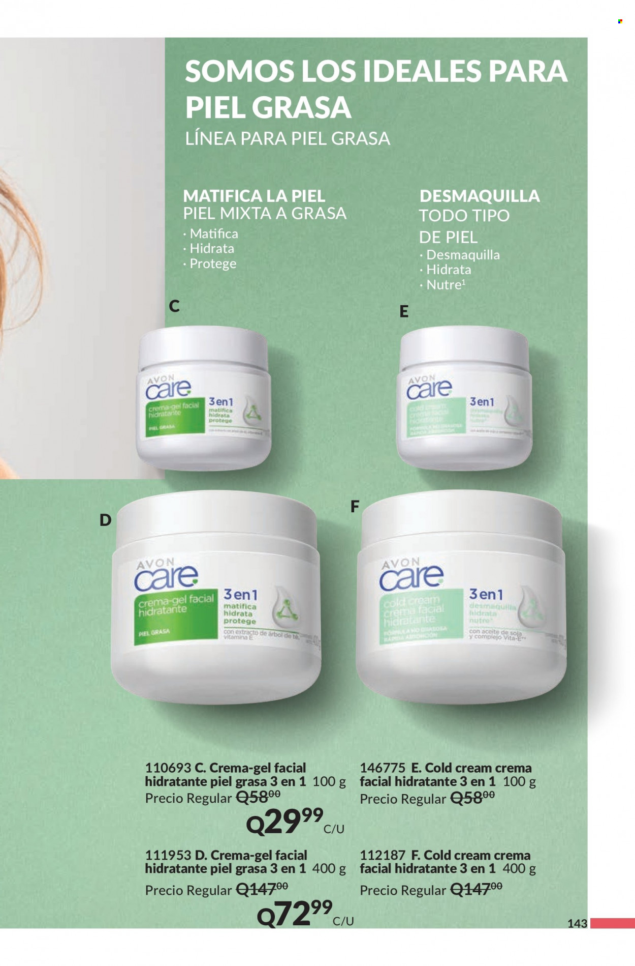Catálogo Avon. Página 143