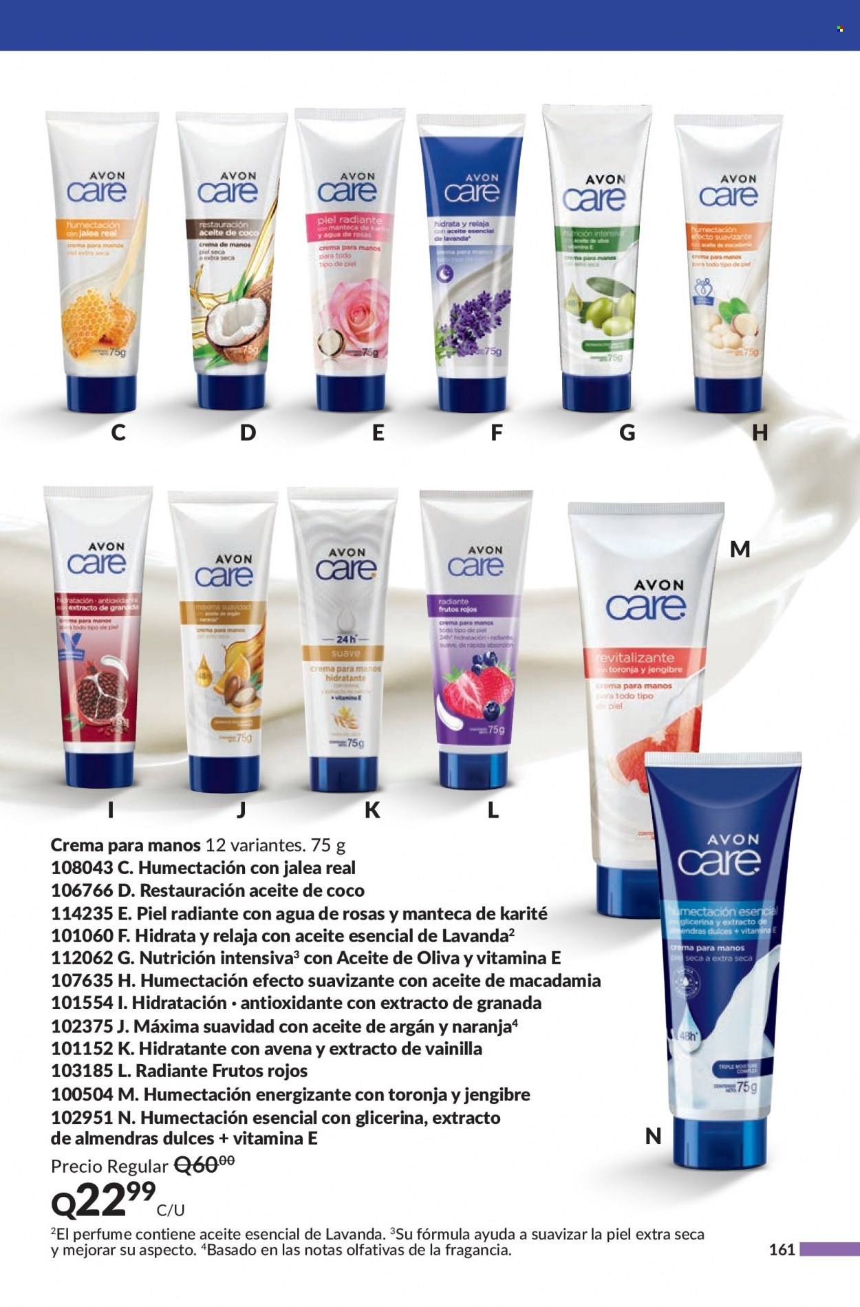 Catálogo Avon. Página 161