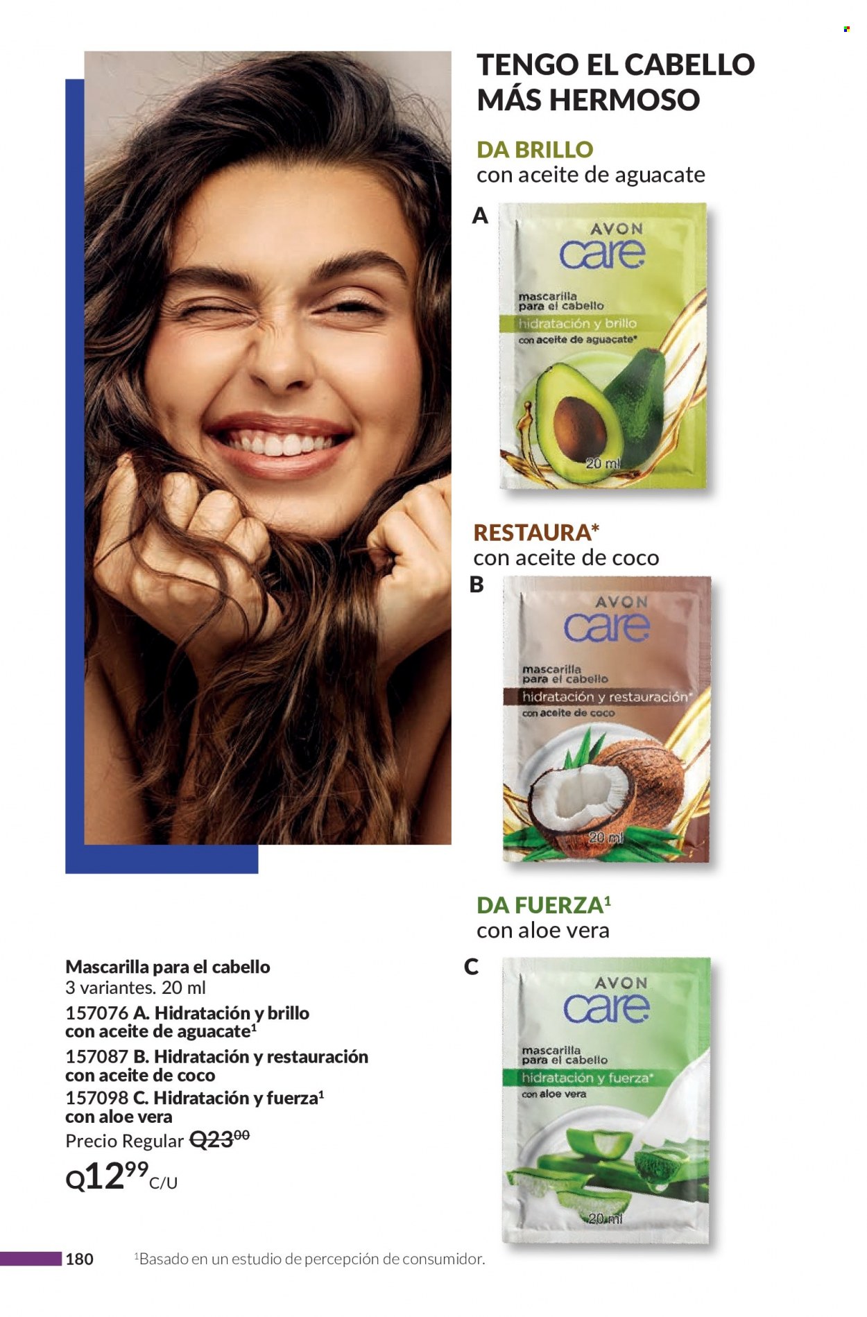 Catálogo Avon. Página 180