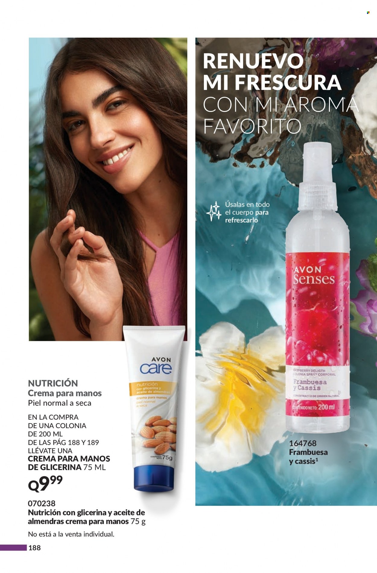 Catálogo Avon. Página 188