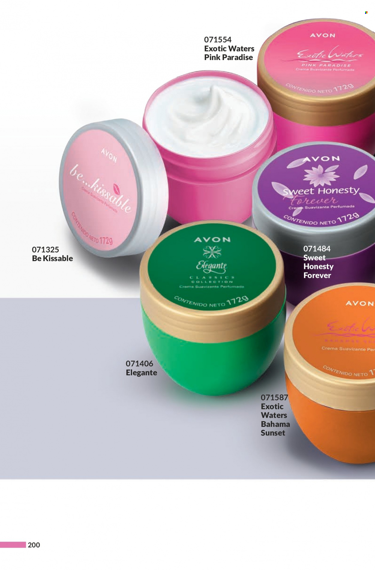 Catálogo Avon. Página 200