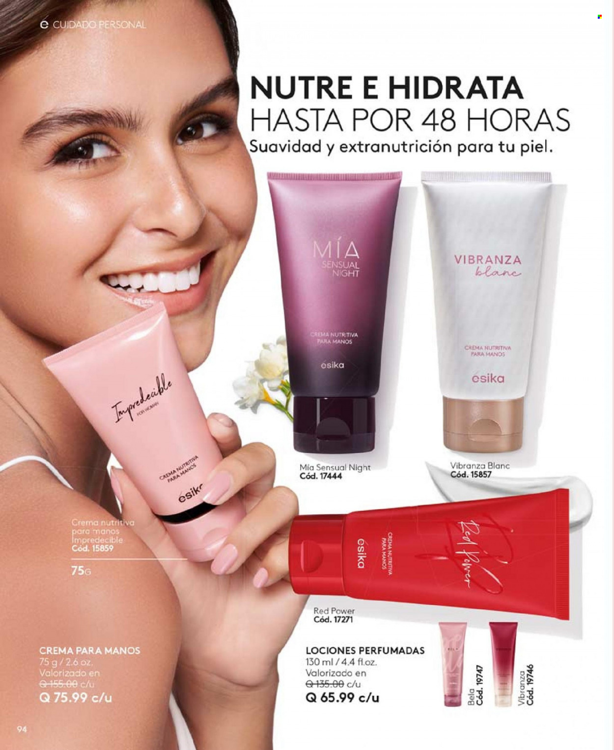 Catálogo Ésika. Página 94