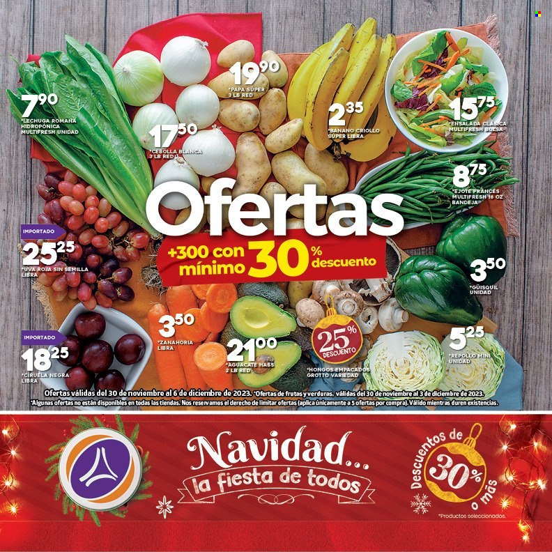 Catálogo Supermercados La Torre - 30.11.2023 - 6.12.2023. Página 1