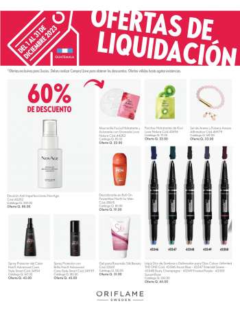 Folleto actual Oriflame - 1.12.2023 - 31.12.2023.