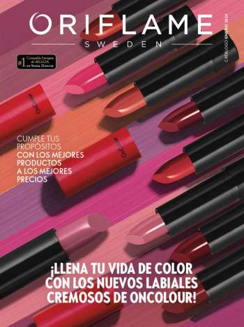 Folleto actual Oriflame - 1.1.2024 - 31.1.2024.