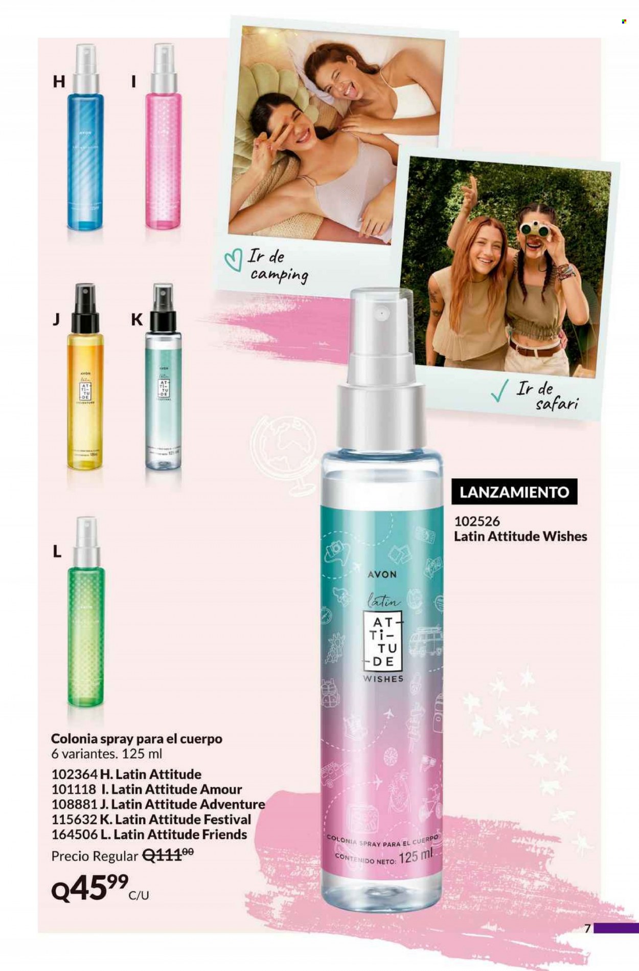 Catálogo Avon. Página 7