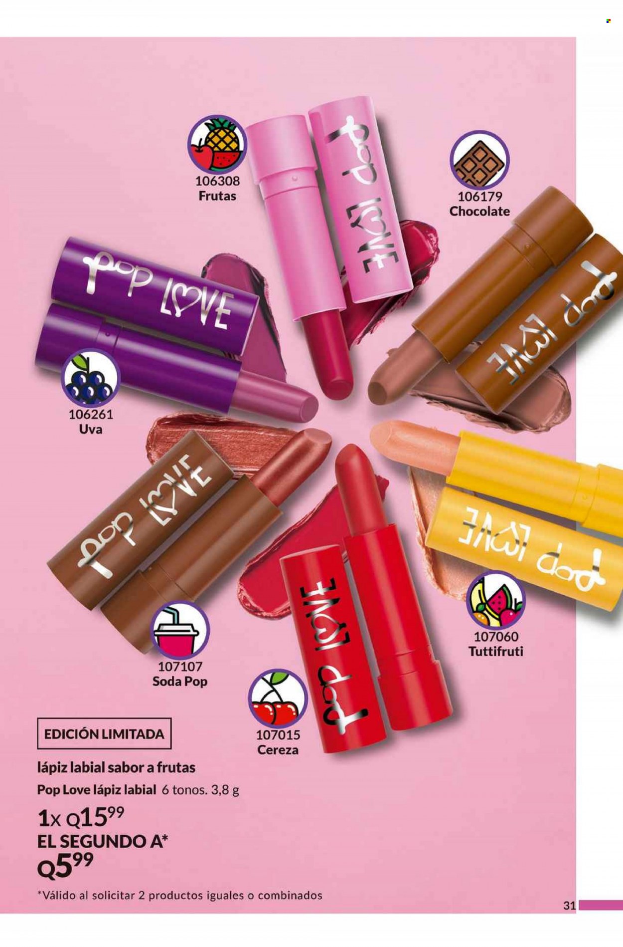 Catálogo Avon. Página 31