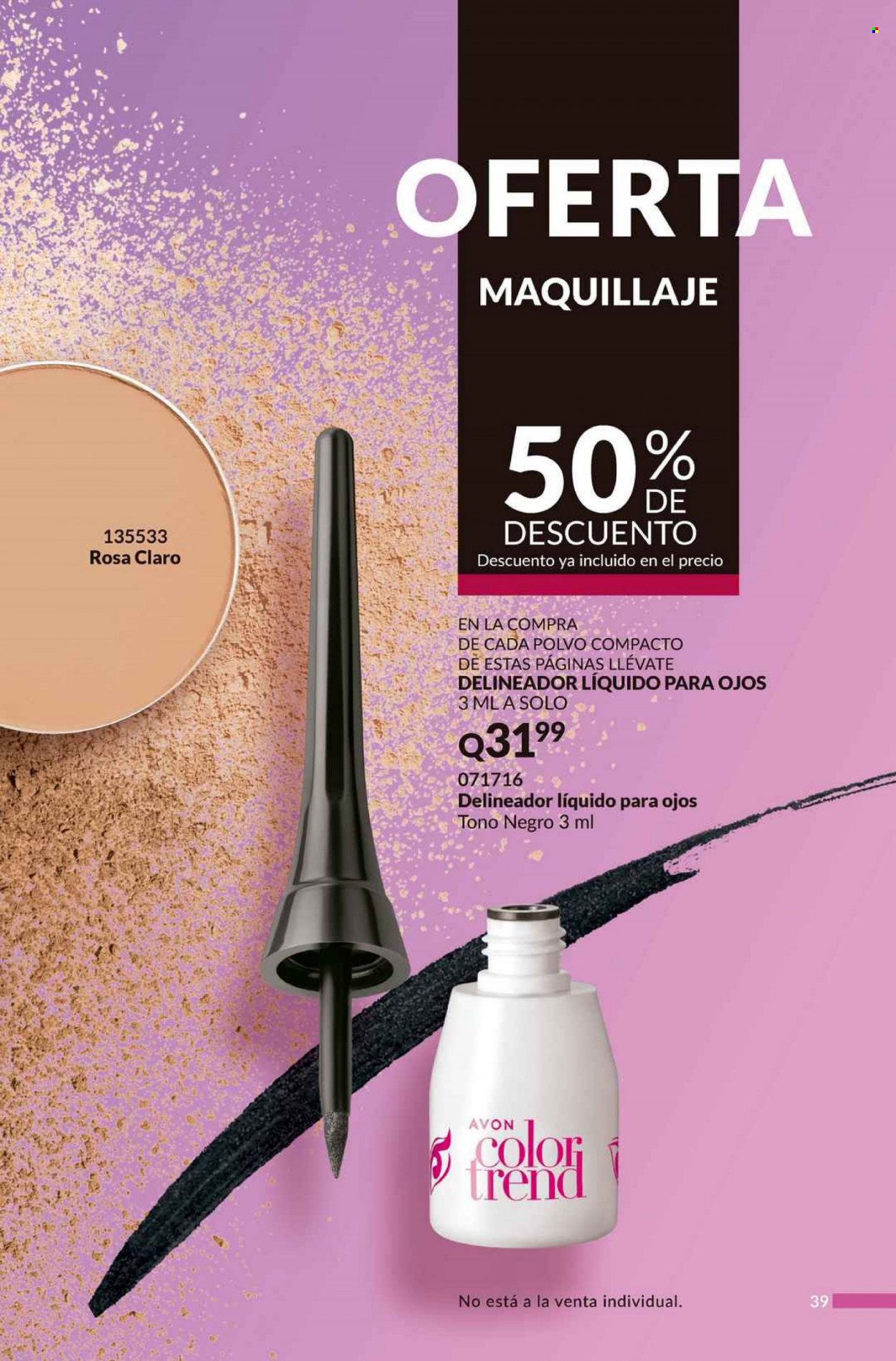 Catálogo Avon. Página 39