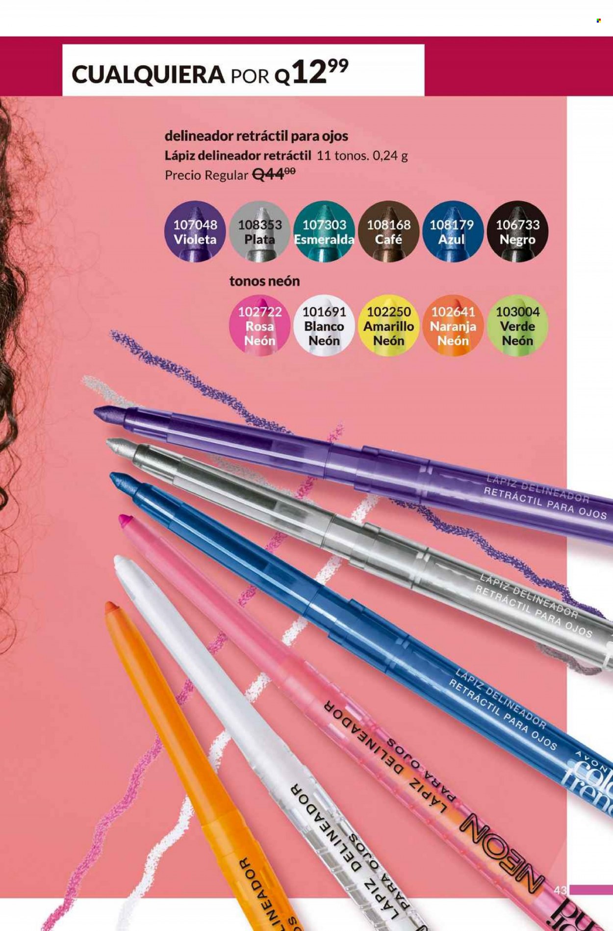 Catálogo Avon. Página 43
