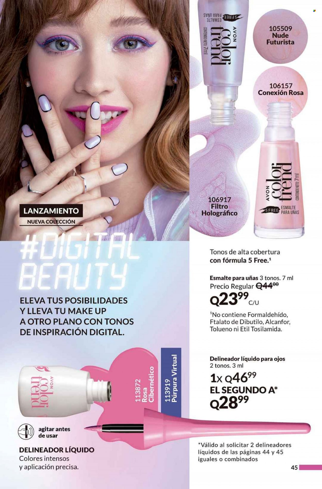 Catálogo Avon. Página 45